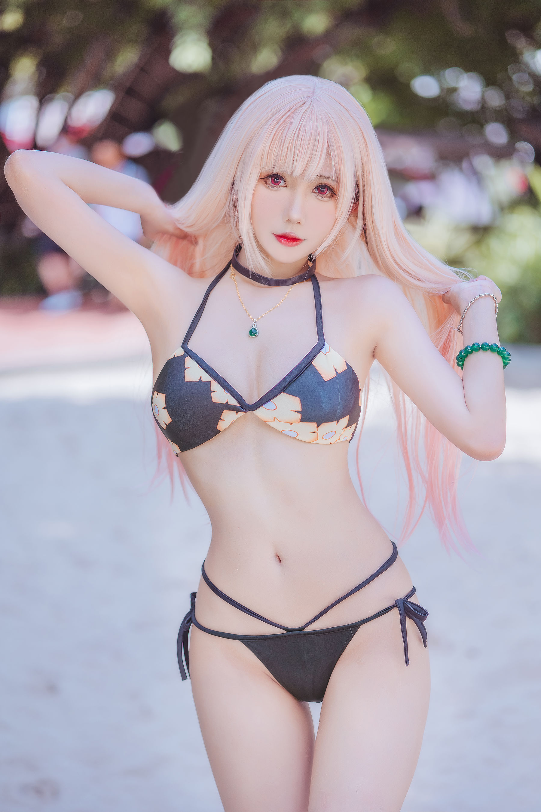 [福利COS] 仙女月 - 喜多川泳装