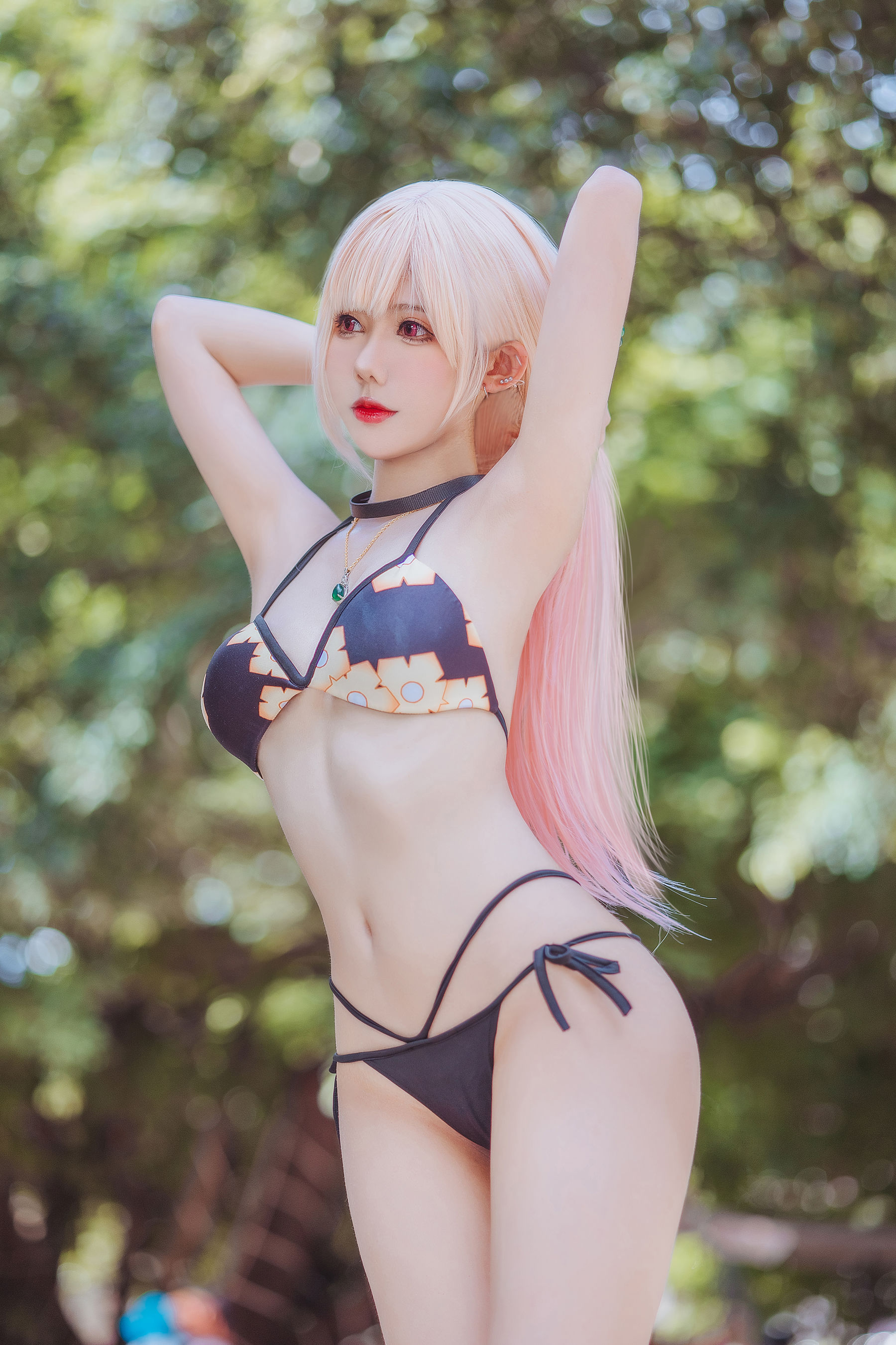 [福利COS] 仙女月 - 喜多川泳装