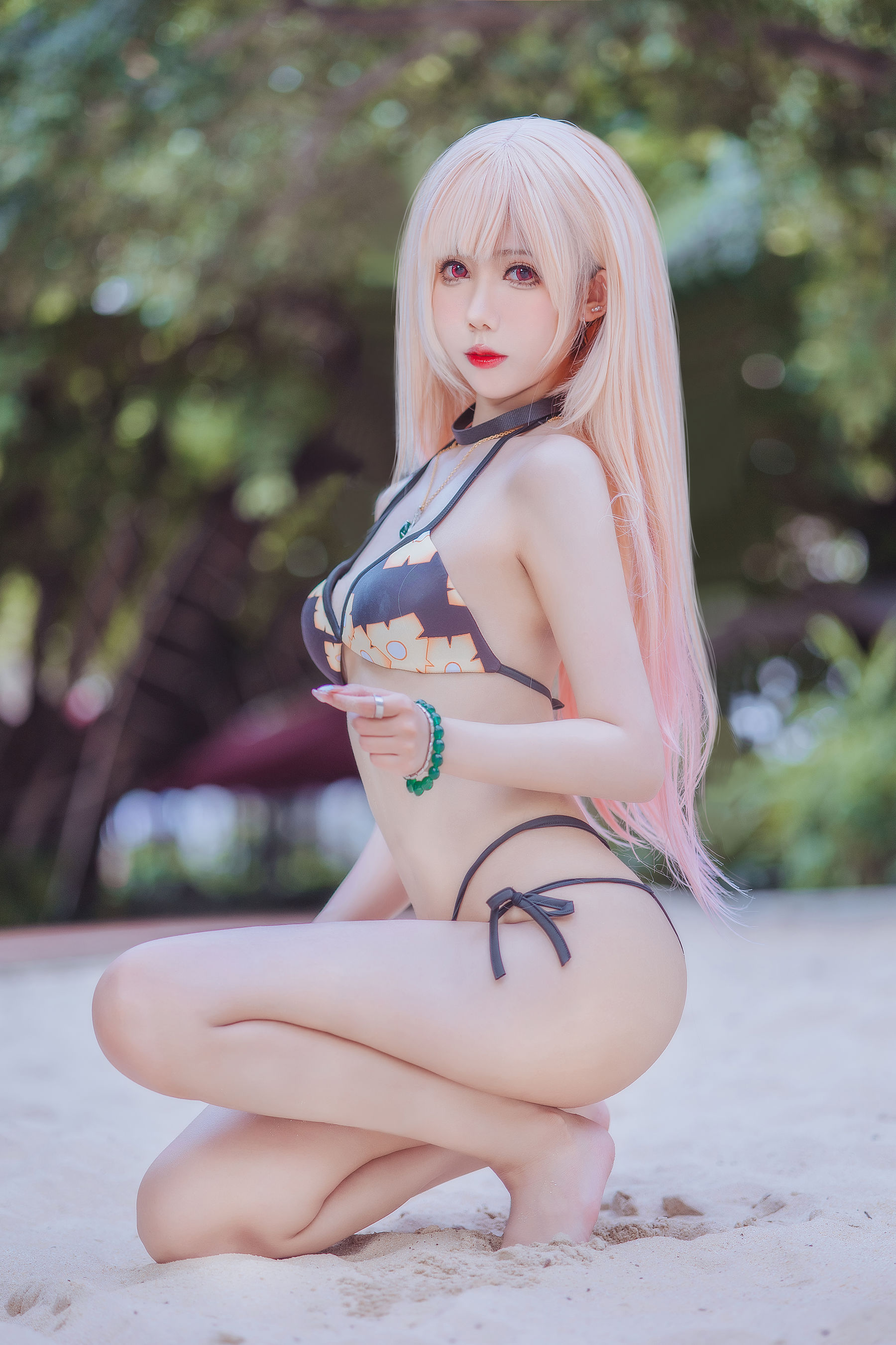 [福利COS] 仙女月 - 喜多川泳装