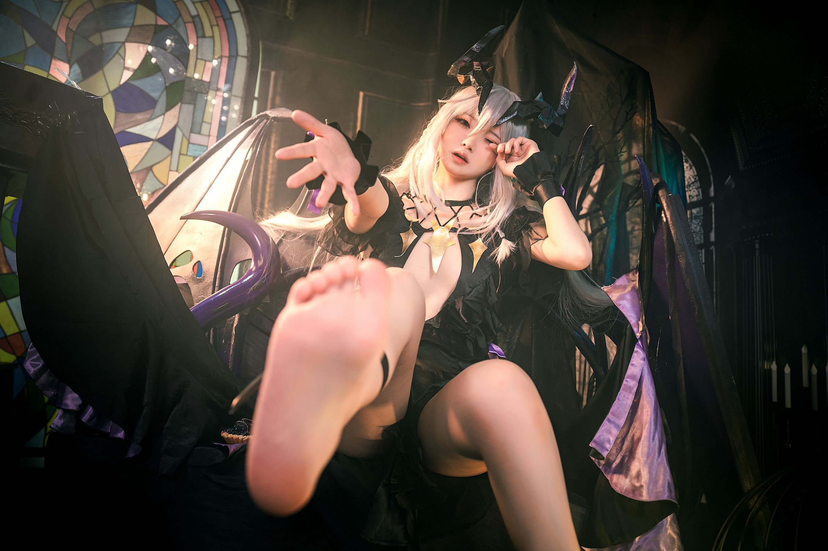 [福利COS] 伊喵君 - 四叶草剧场 法芙娜