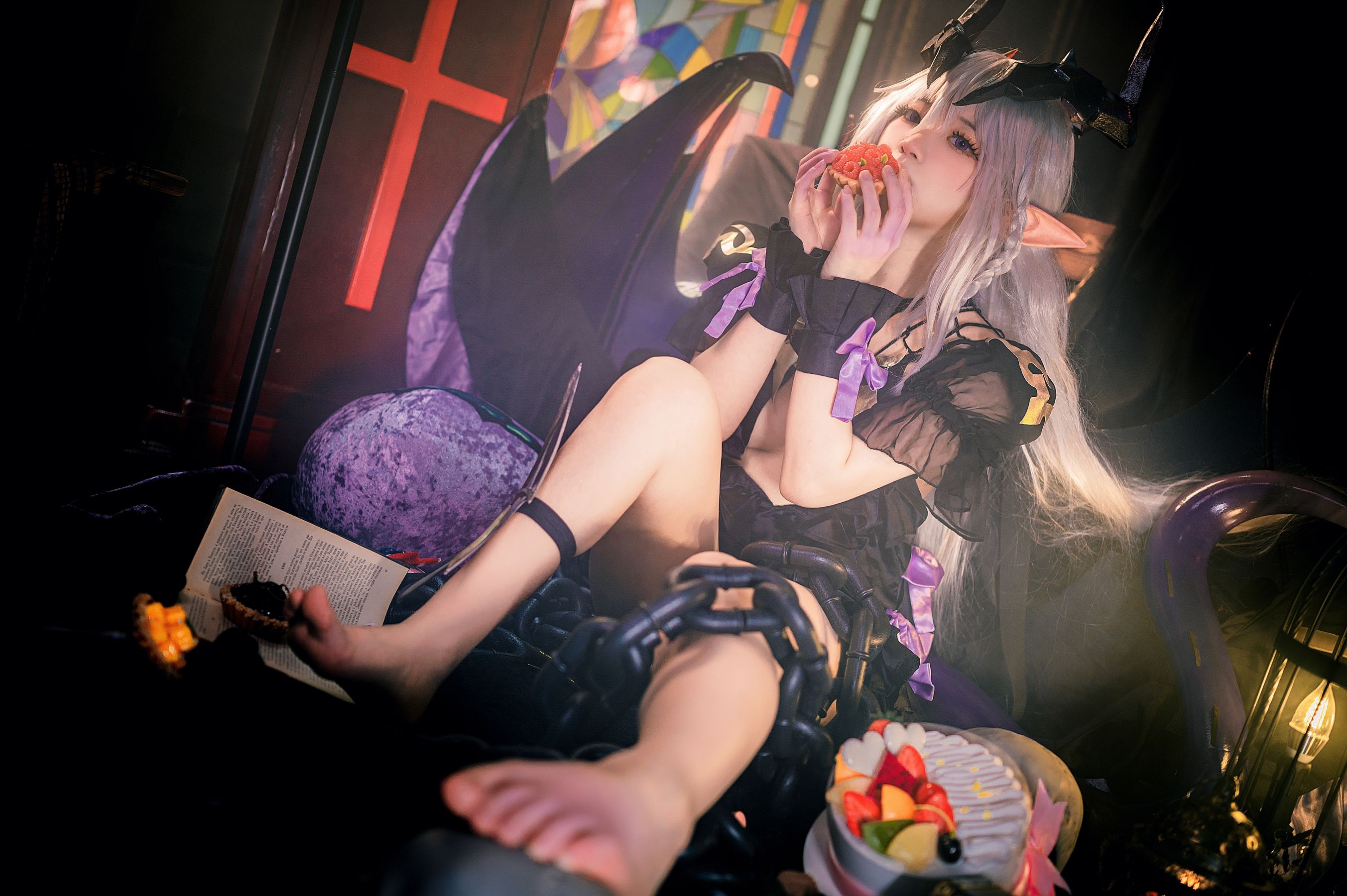 [福利COS] 伊喵君 - 四叶草剧场 法芙娜