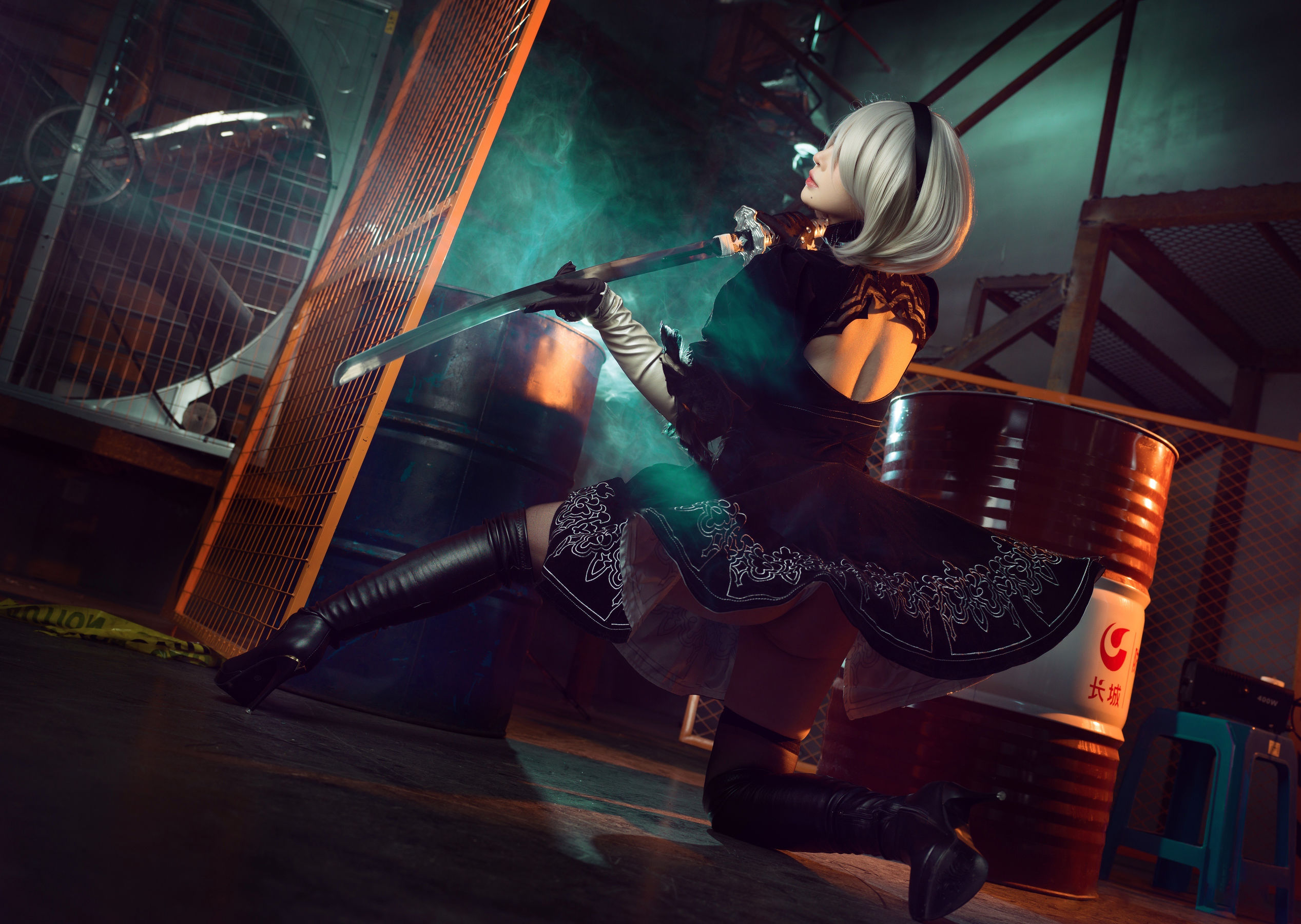 [福利COS] 动漫博主叉子宝宝 - 2B 尼尔机械纪元