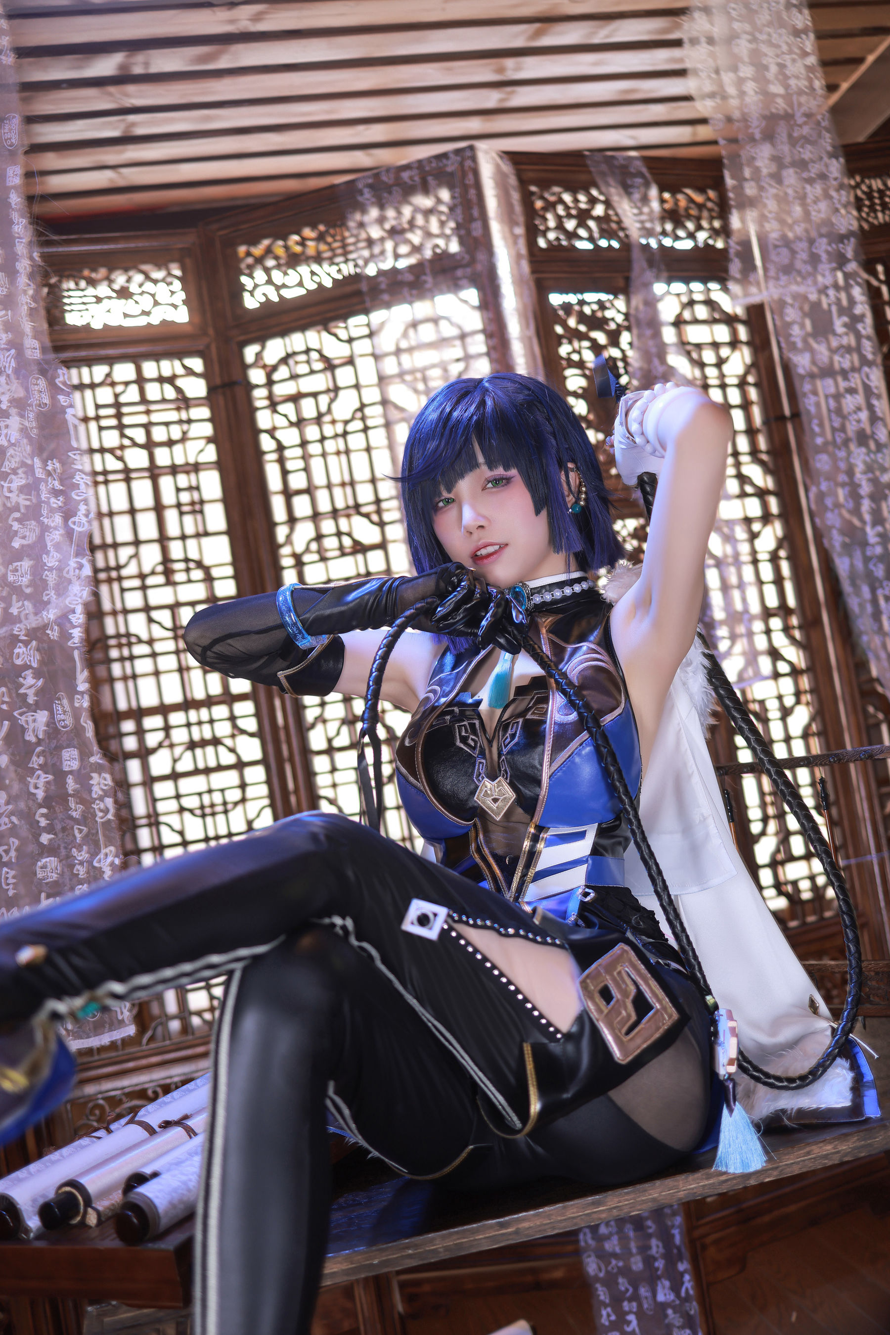 [福利COS] 动漫博主水淼aqua - 夜兰