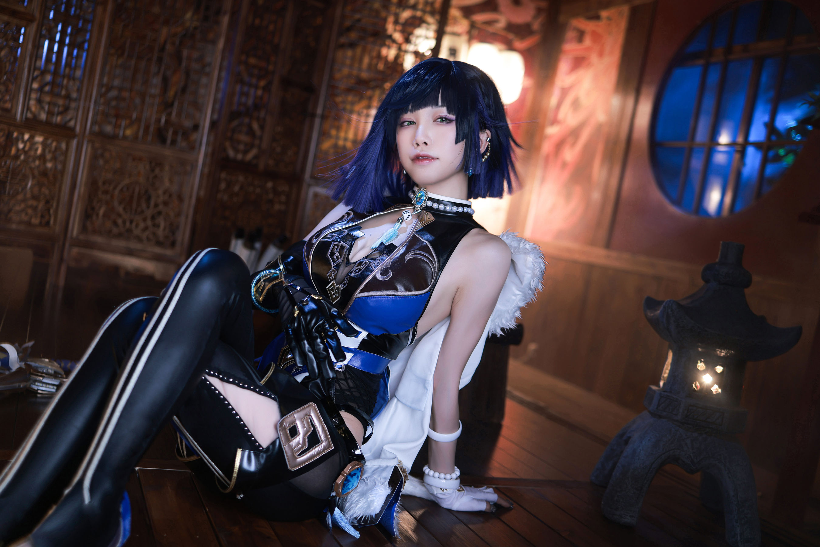 [福利COS] 动漫博主水淼aqua - 夜兰