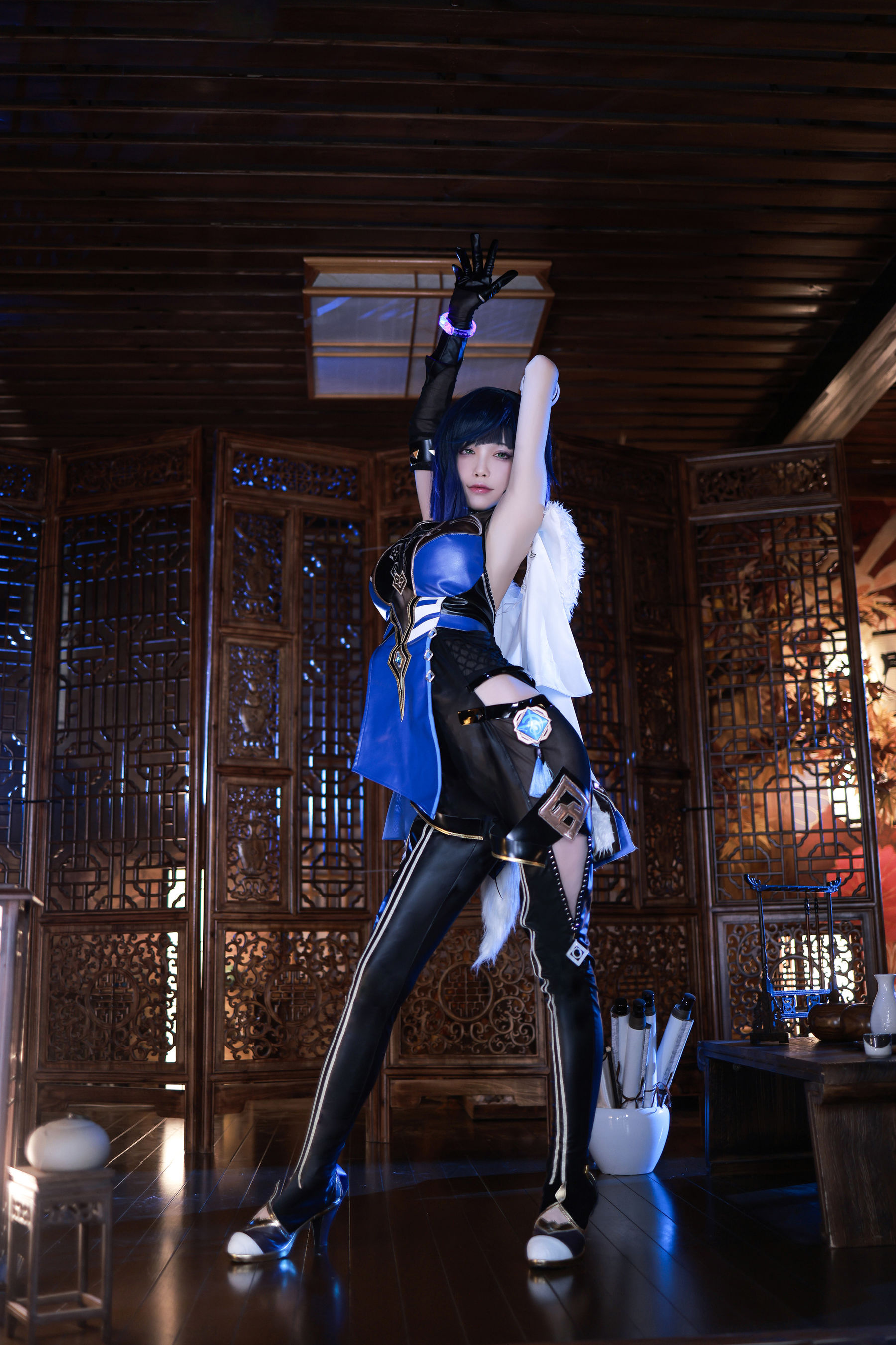[福利COS] 动漫博主水淼aqua - 夜兰
