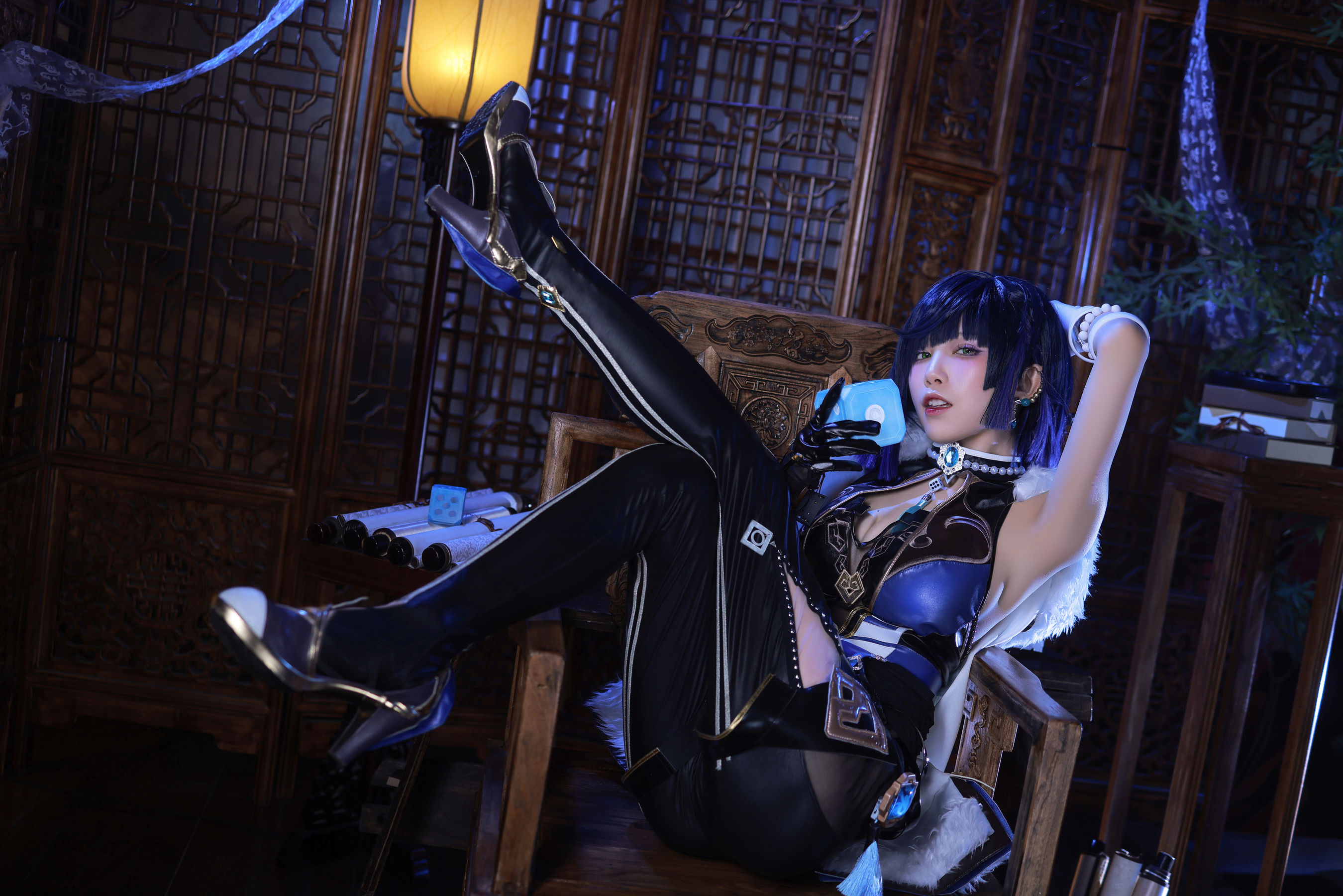 [福利COS] 动漫博主水淼aqua - 夜兰