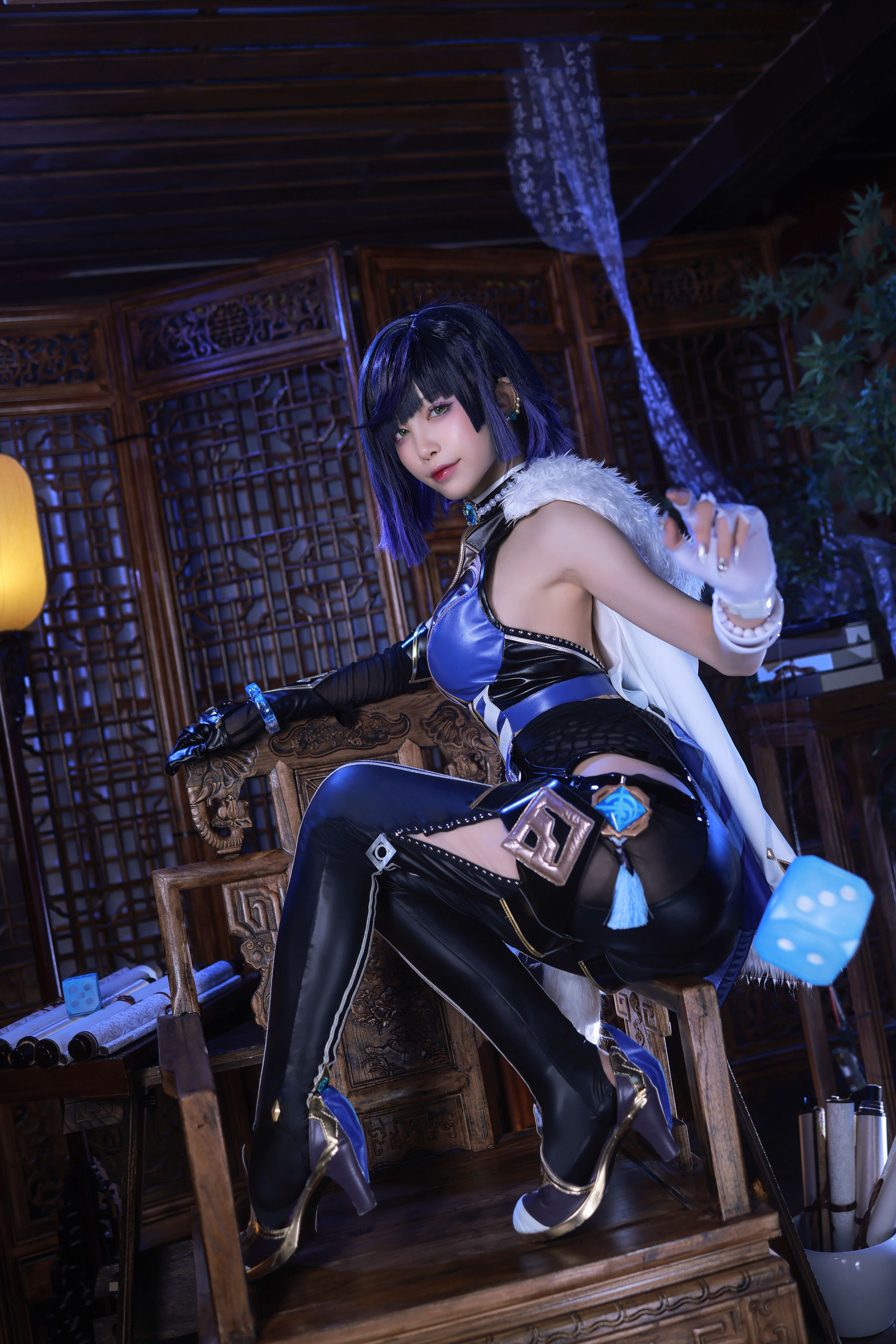[福利COS] 动漫博主水淼aqua - 夜兰