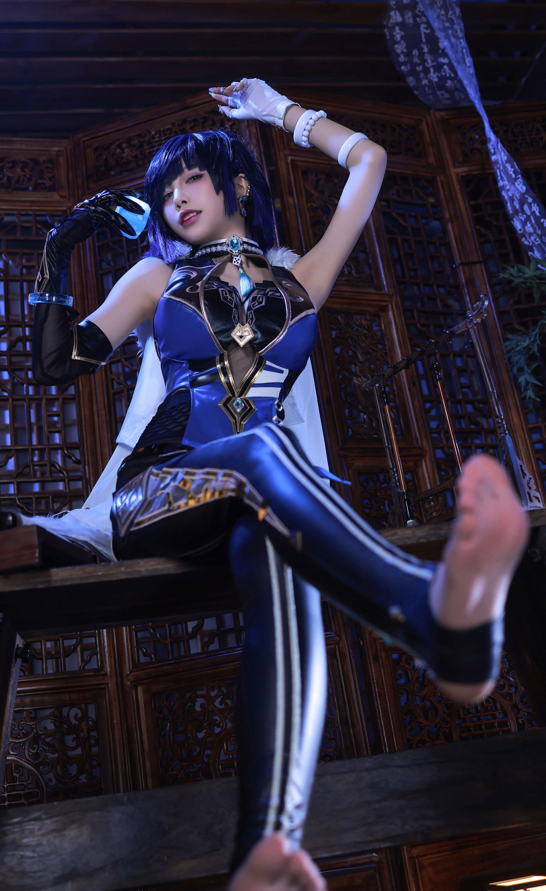 [福利COS] 动漫博主水淼aqua - 夜兰