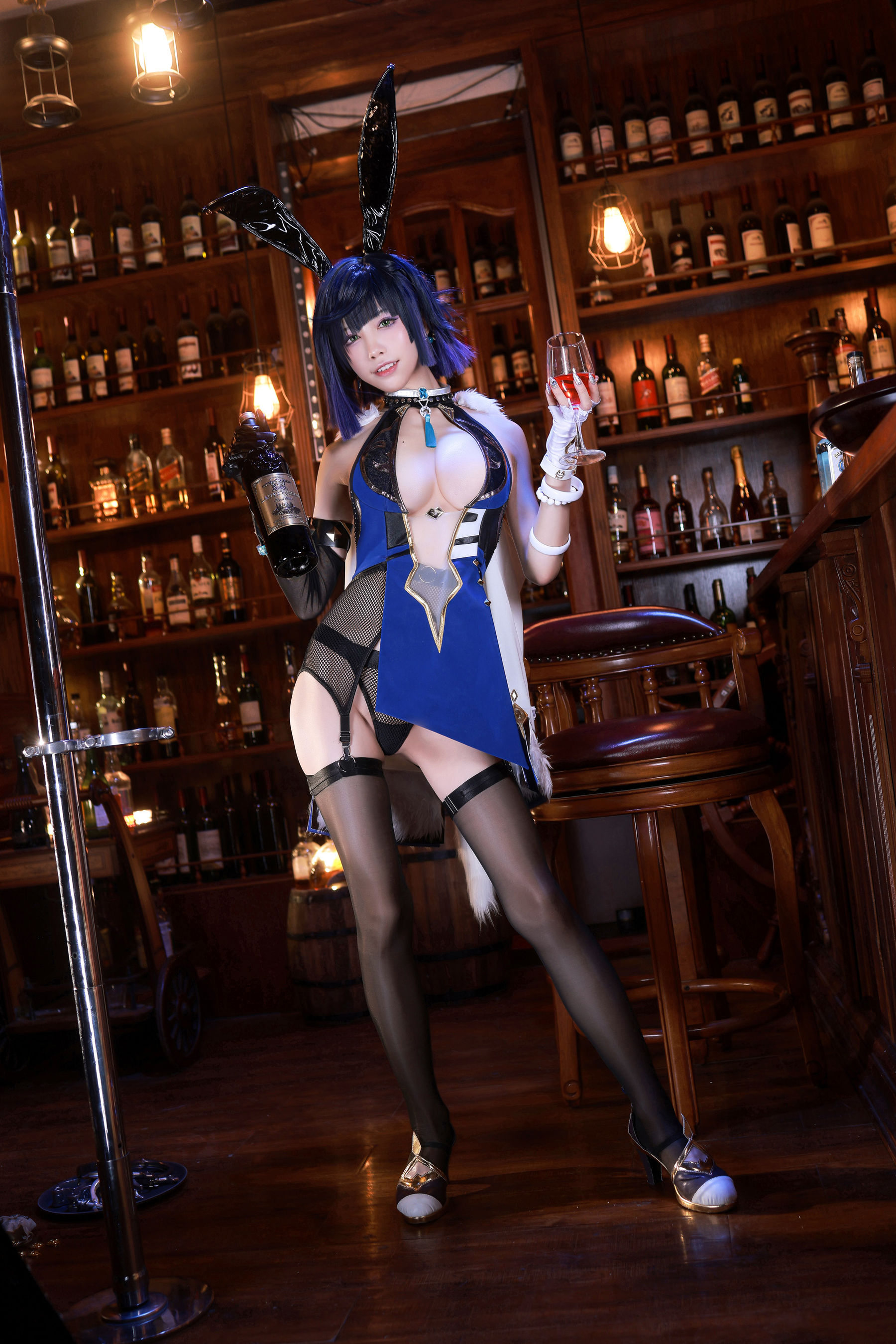 [福利COS] 动漫博主水淼aqua - 夜兰
