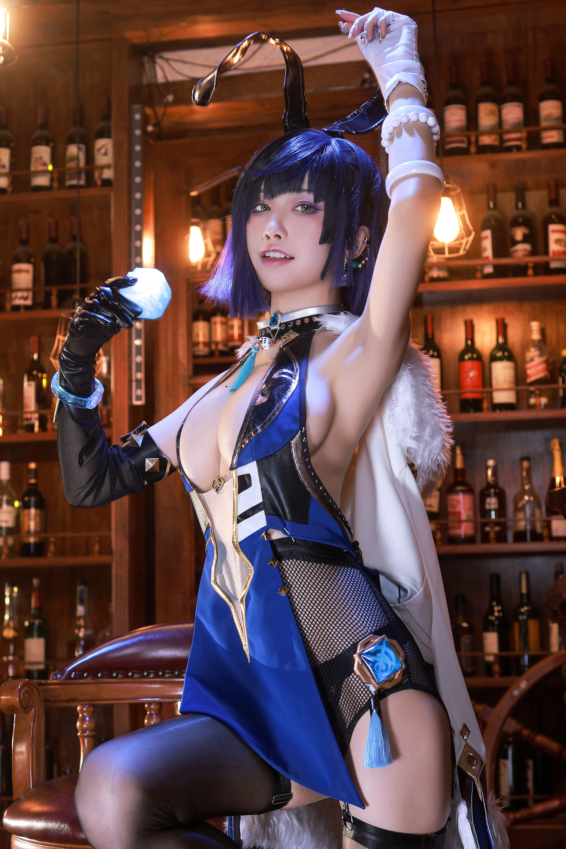 [福利COS] 动漫博主水淼aqua - 夜兰