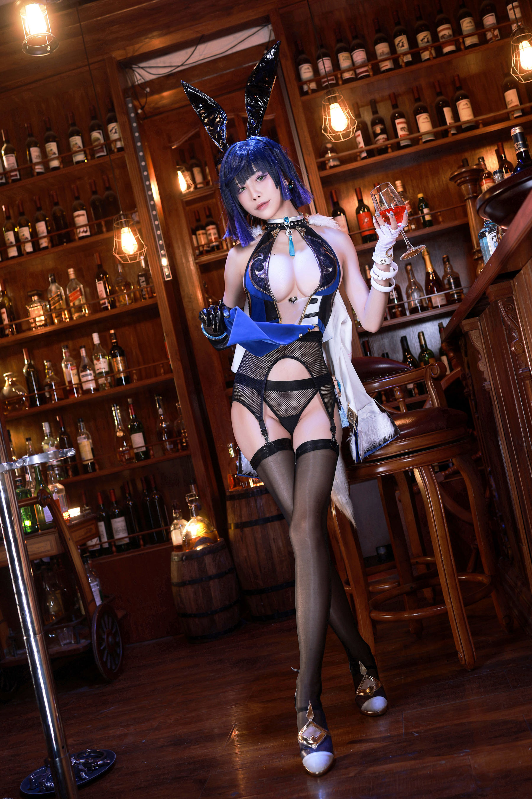 [福利COS] 动漫博主水淼aqua - 夜兰