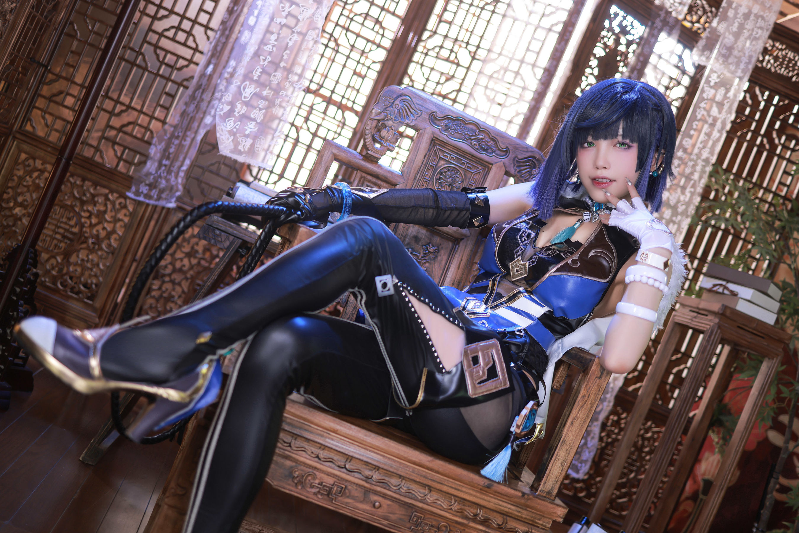 [福利COS] 动漫博主水淼aqua - 夜兰