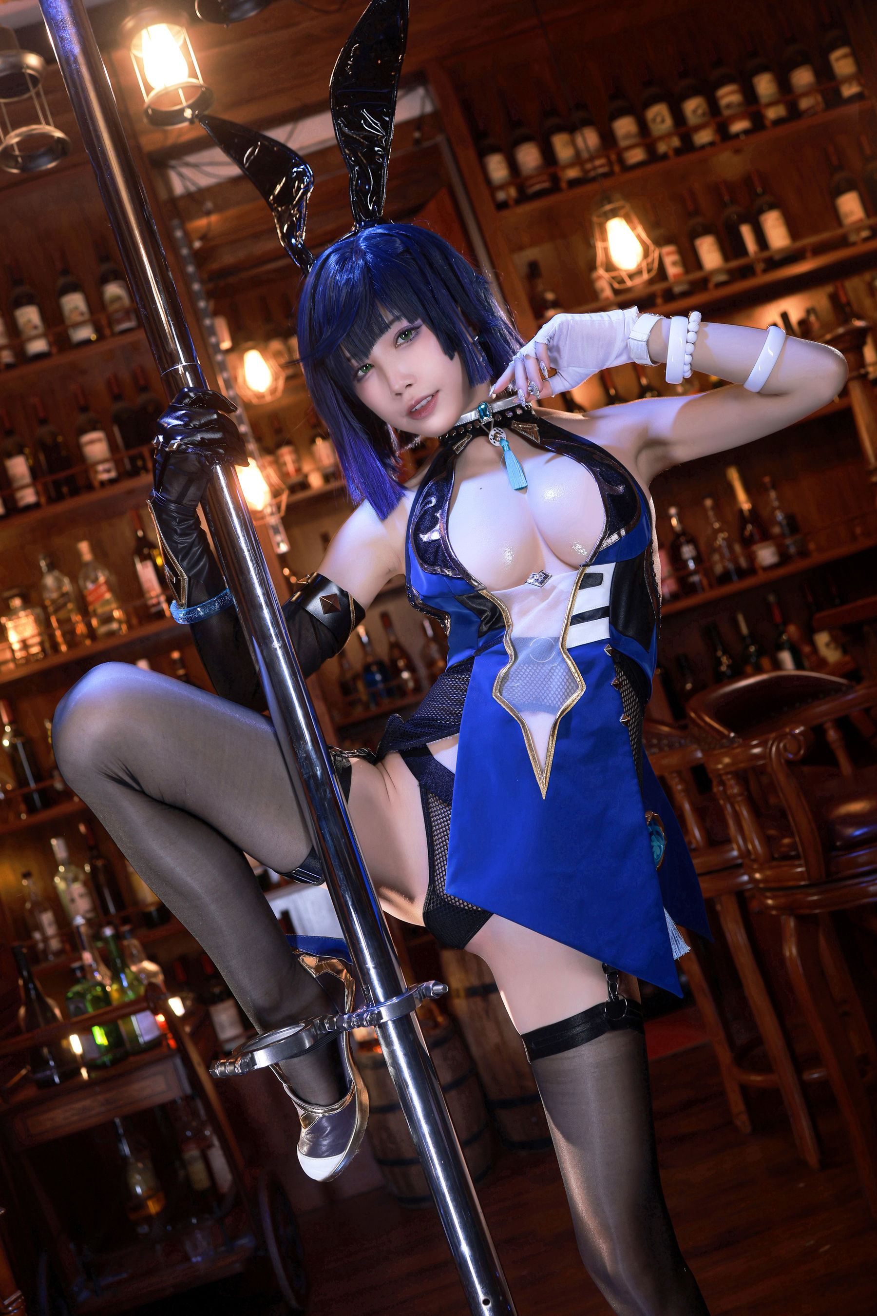 [福利COS] 动漫博主水淼aqua - 夜兰