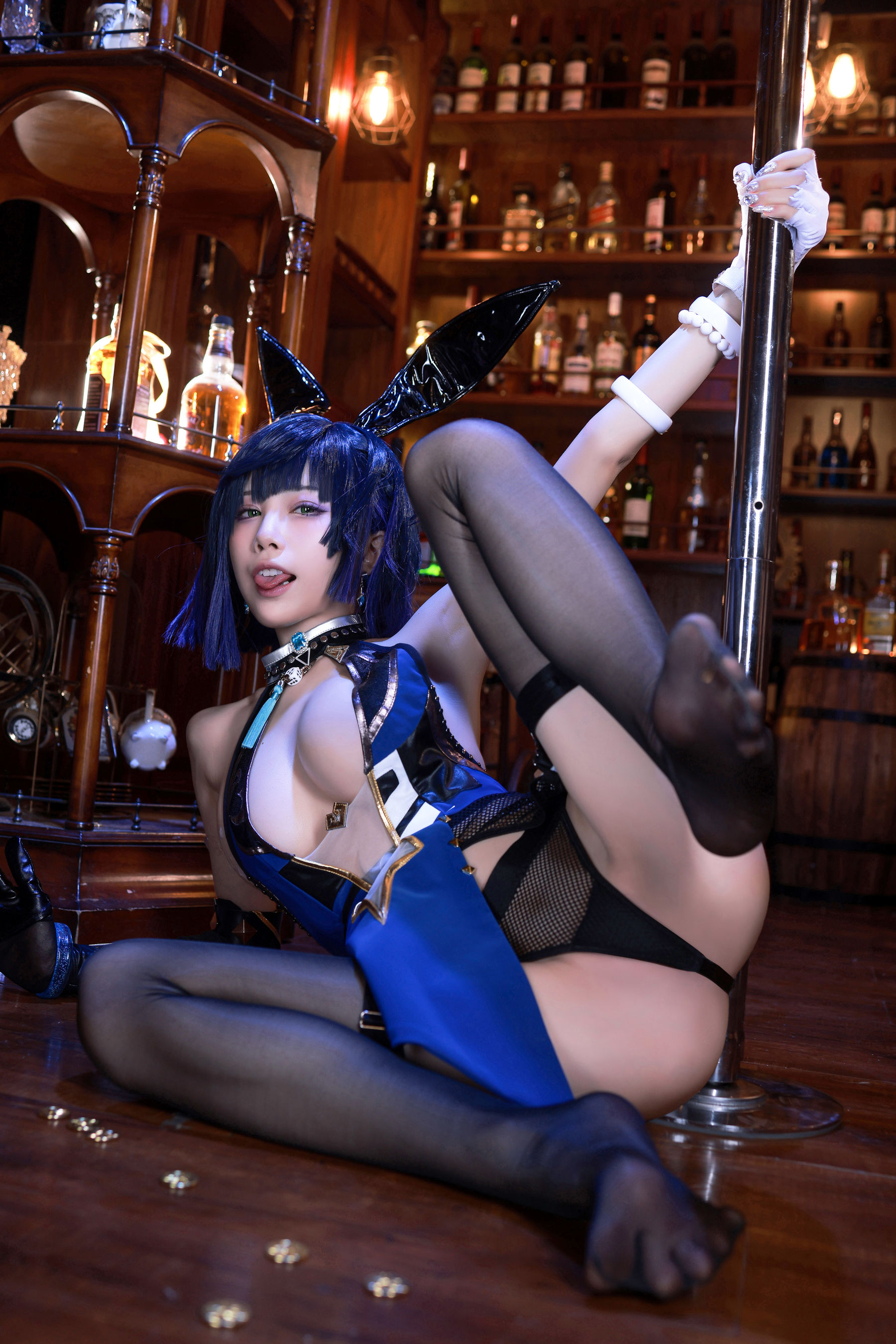 [福利COS] 动漫博主水淼aqua - 夜兰