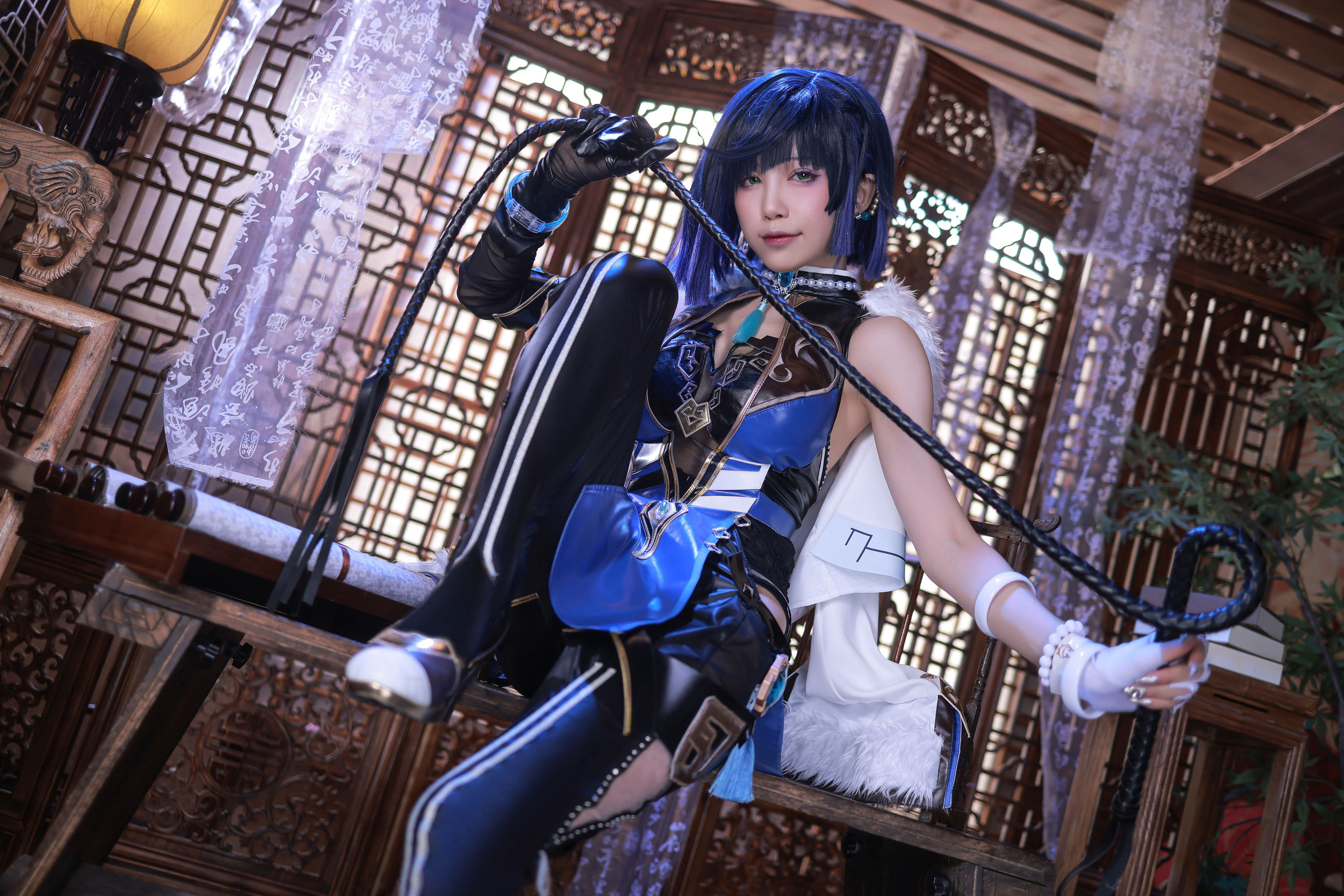 [福利COS] 动漫博主水淼aqua - 夜兰