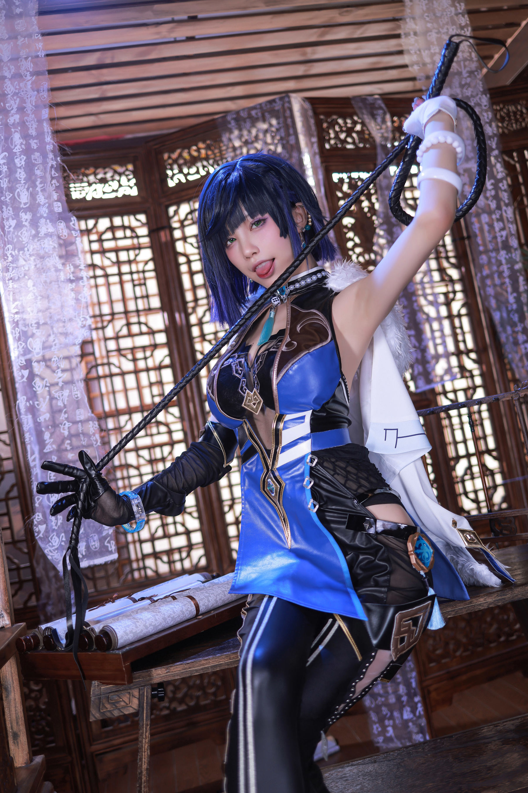 [福利COS] 动漫博主水淼aqua - 夜兰