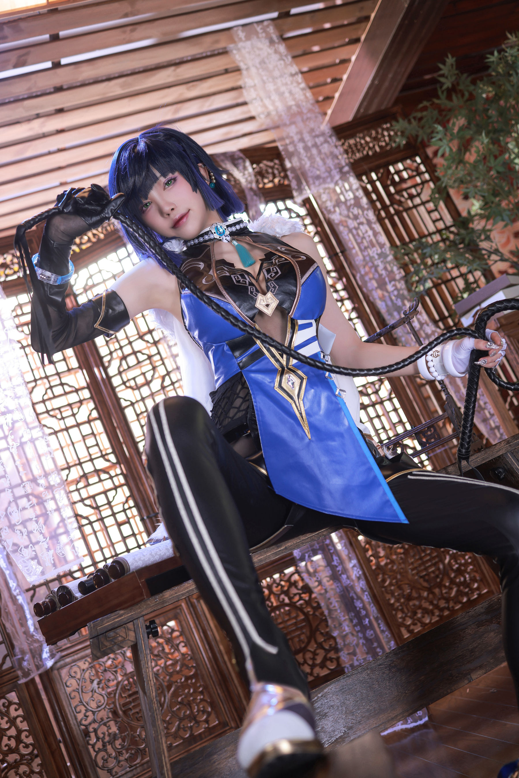 [福利COS] 动漫博主水淼aqua - 夜兰