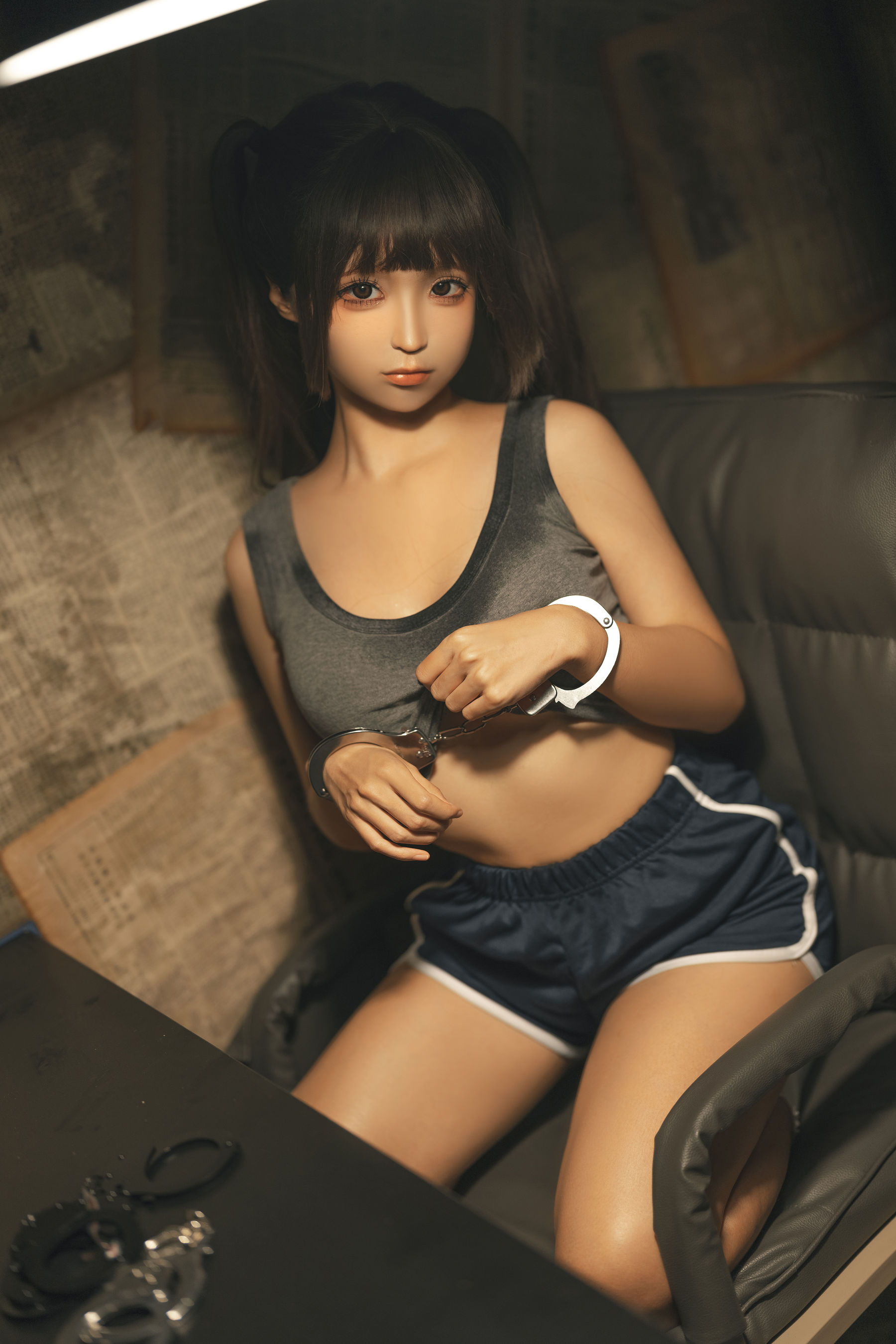 [福利COS] 动漫博主蠢沫沫 - 审讯