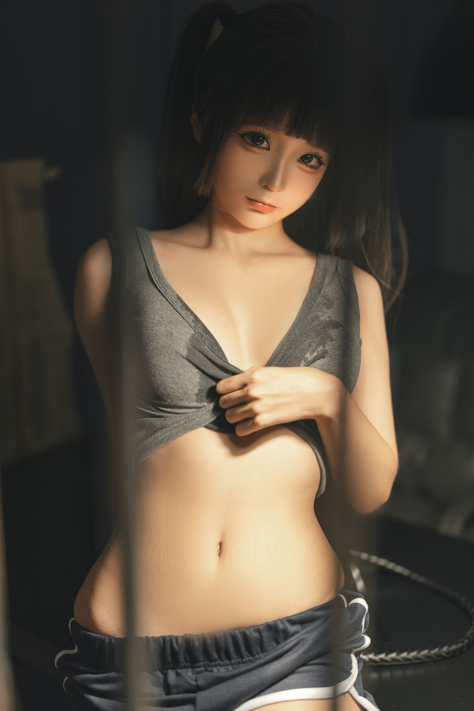 [福利COS] 动漫博主蠢沫沫 - 审讯