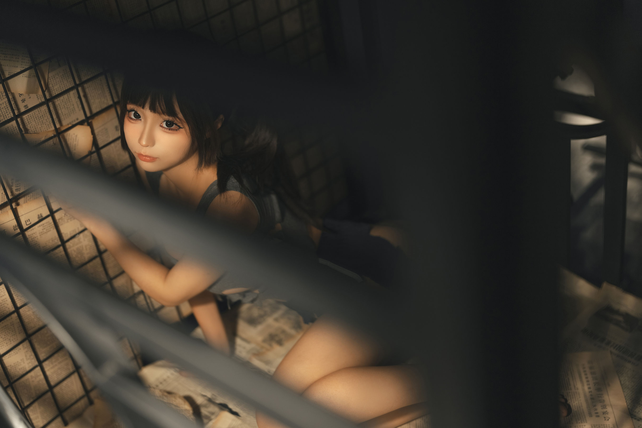 [福利COS] 动漫博主蠢沫沫 - 审讯