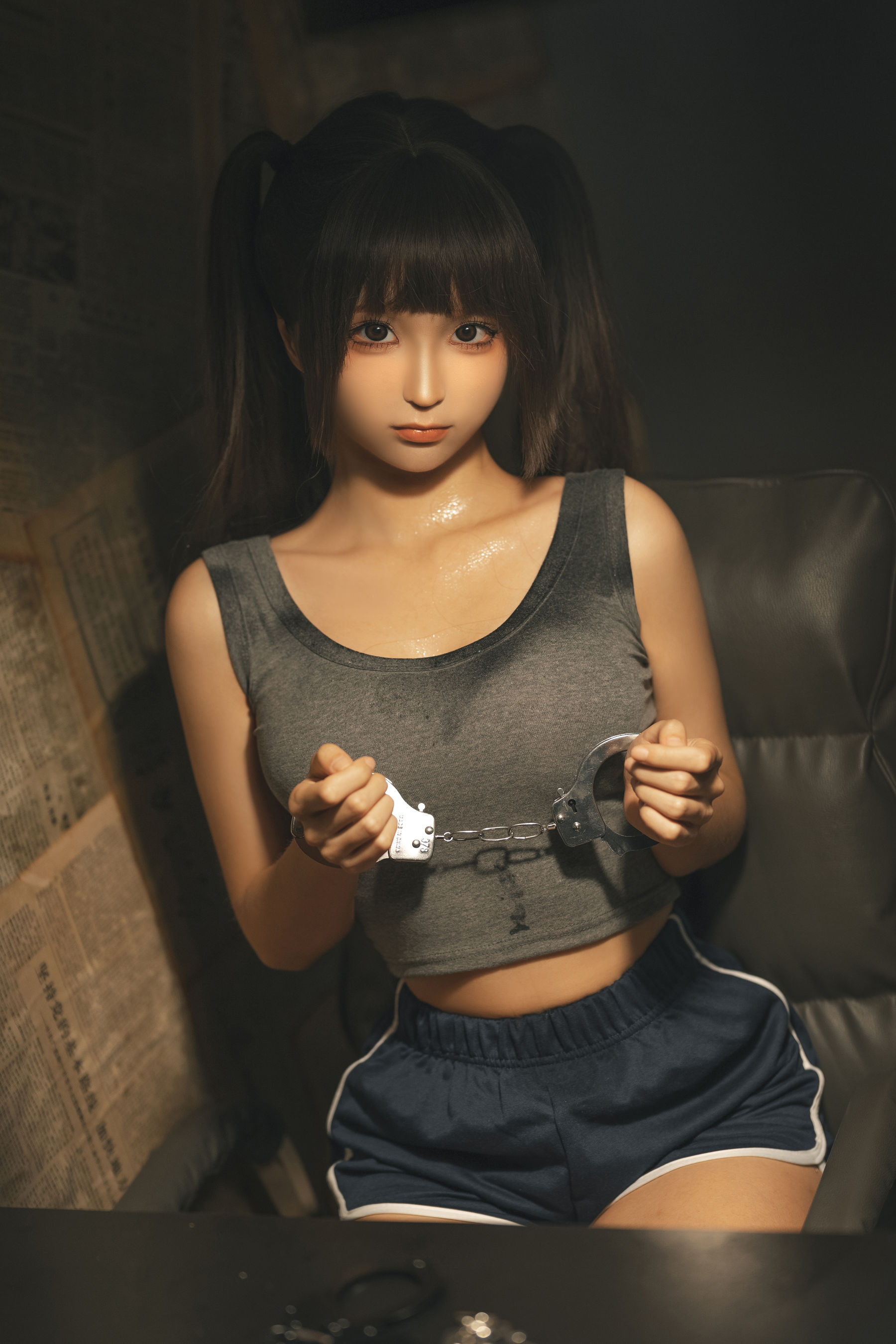 [福利COS] 动漫博主蠢沫沫 - 审讯
