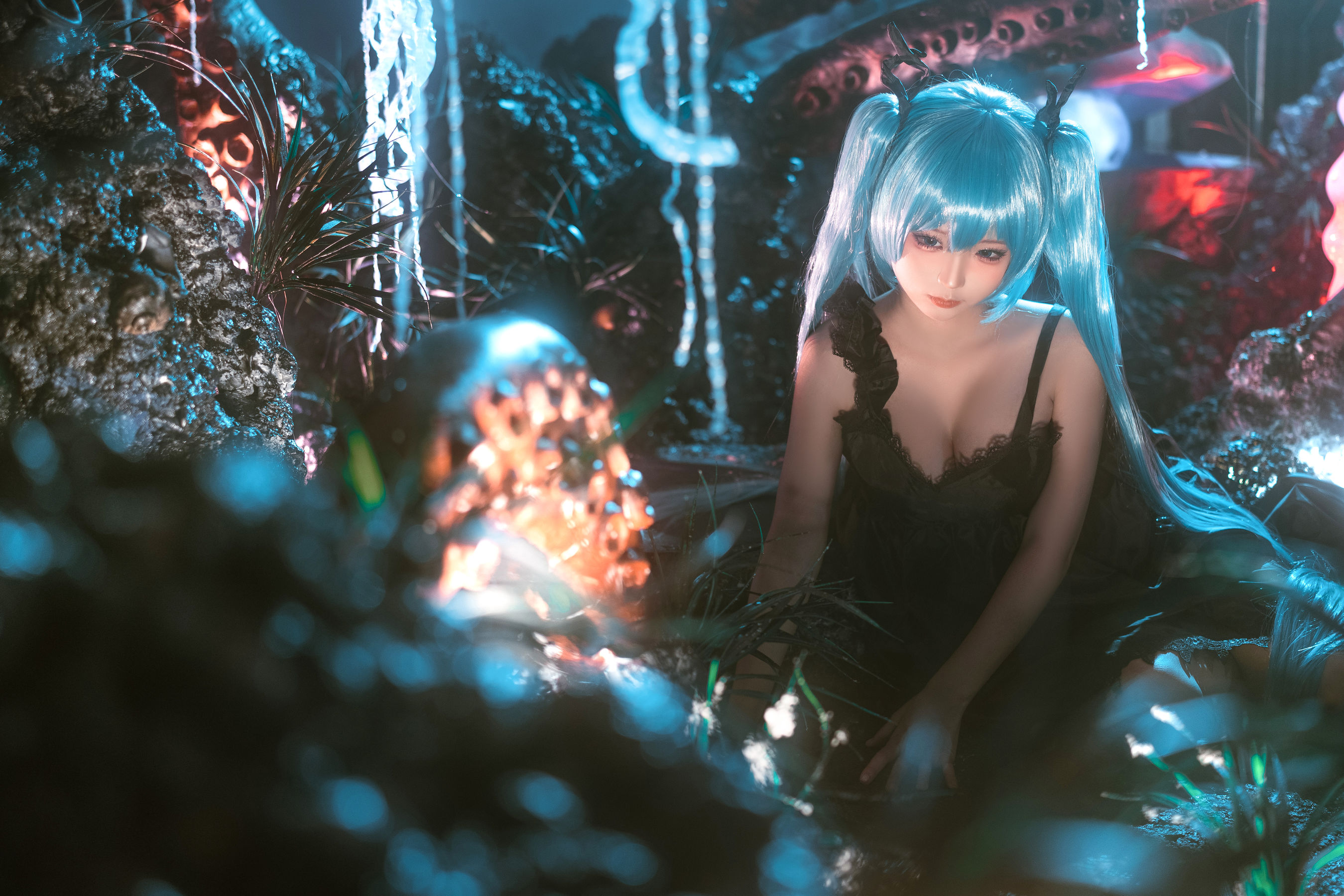 [福利COS] 动漫博主蠢沫沫 - 深海少女