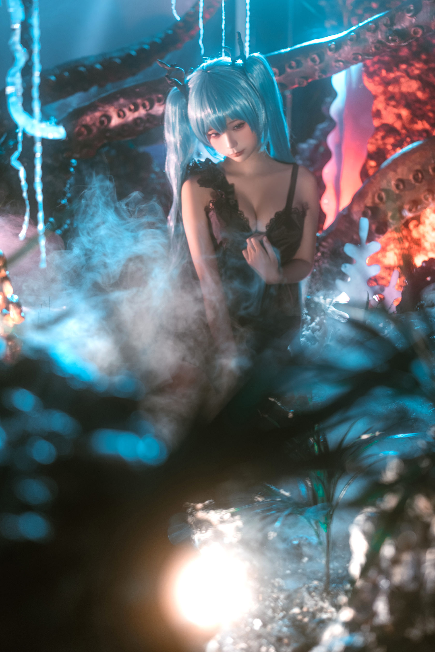 [福利COS] 动漫博主蠢沫沫 - 深海少女