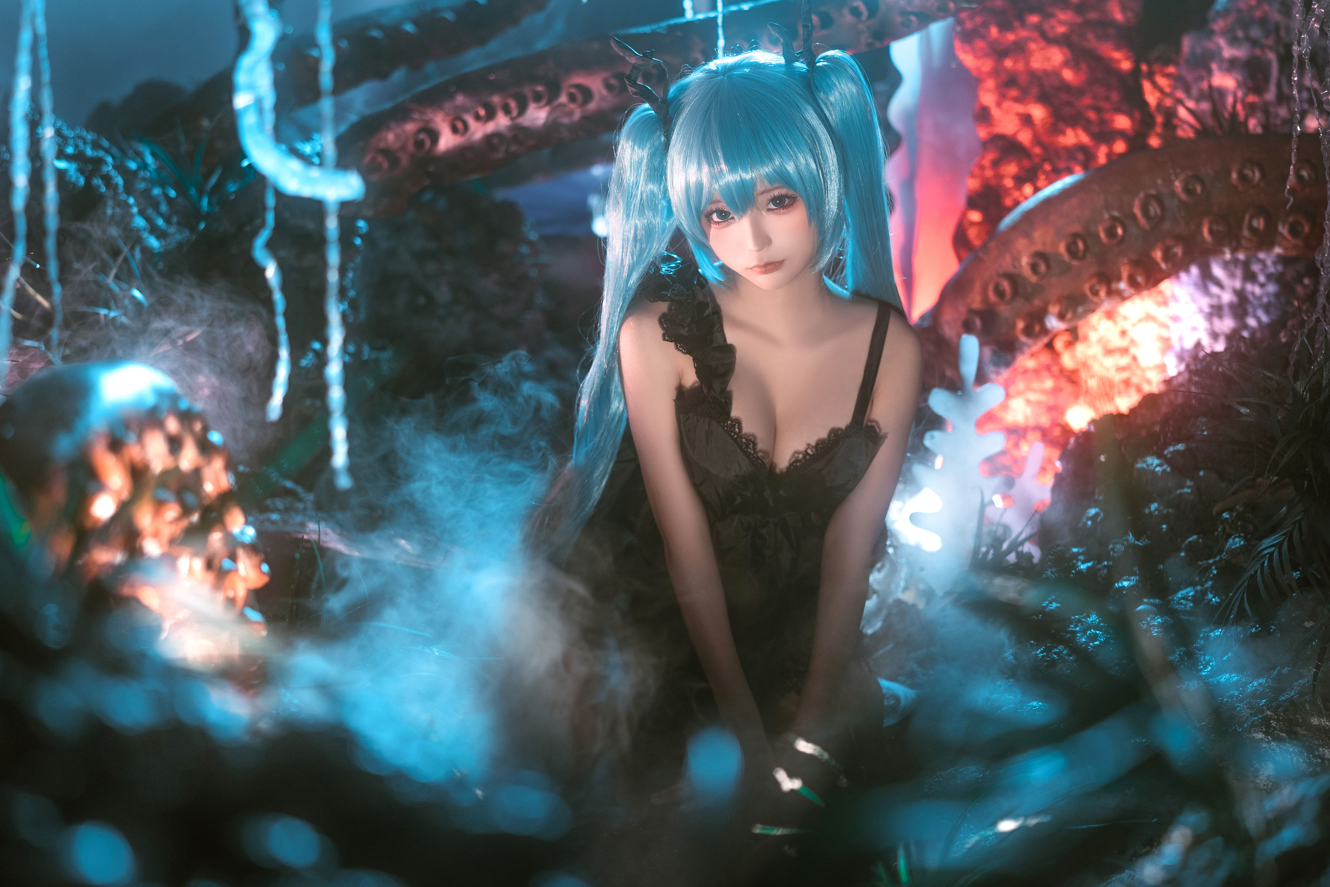 [福利COS] 动漫博主蠢沫沫 - 深海少女