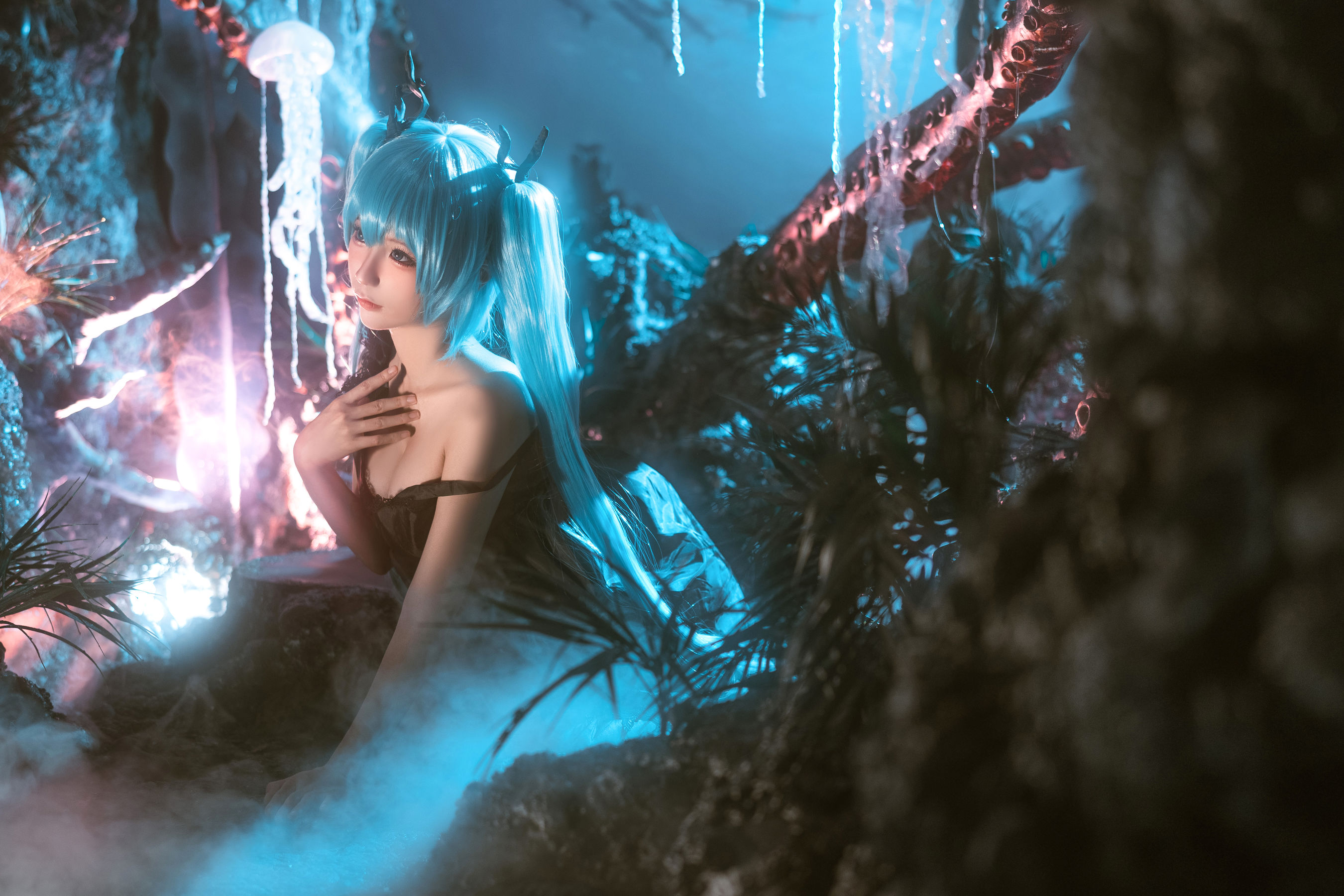 [福利COS] 动漫博主蠢沫沫 - 深海少女