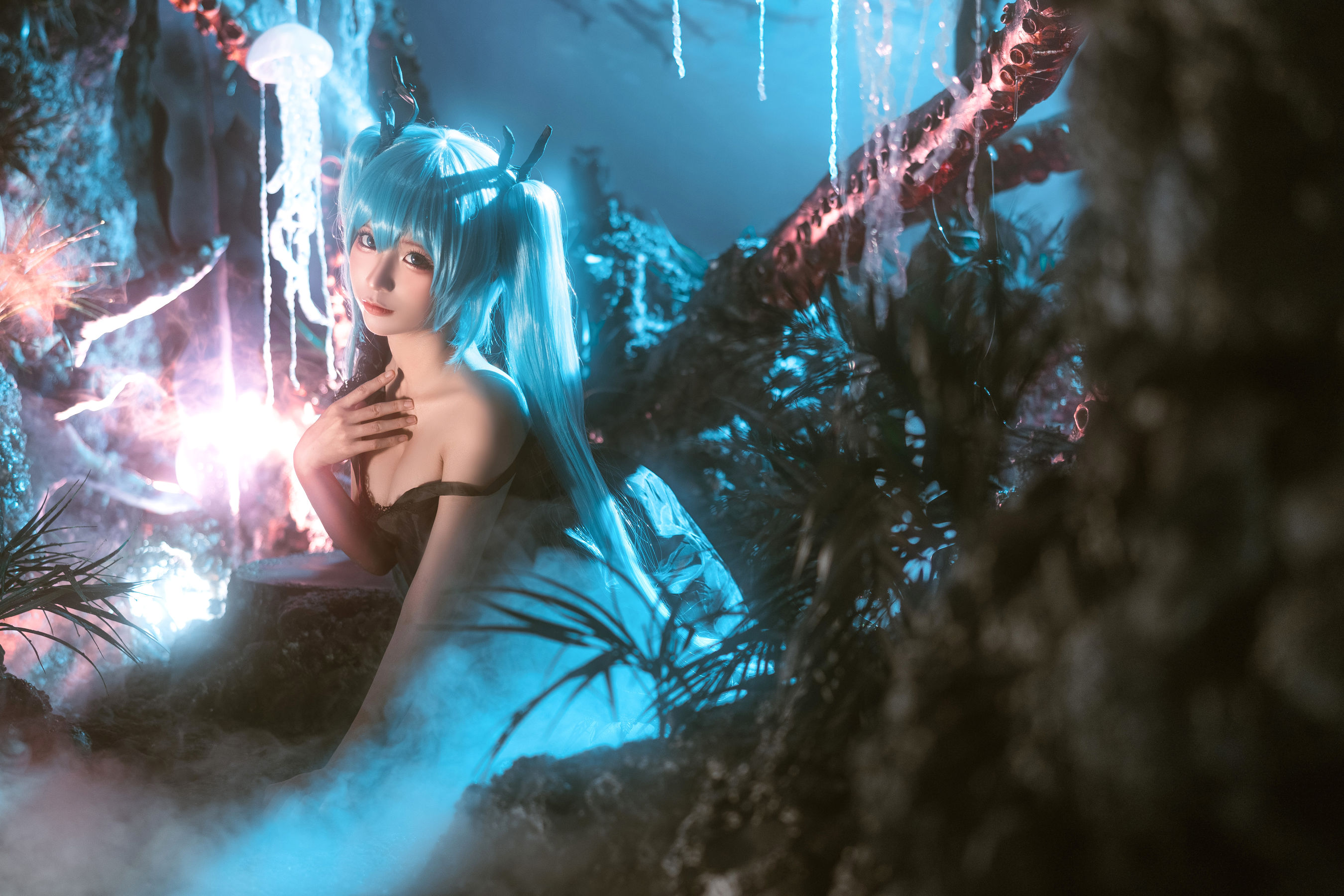 [福利COS] 动漫博主蠢沫沫 - 深海少女