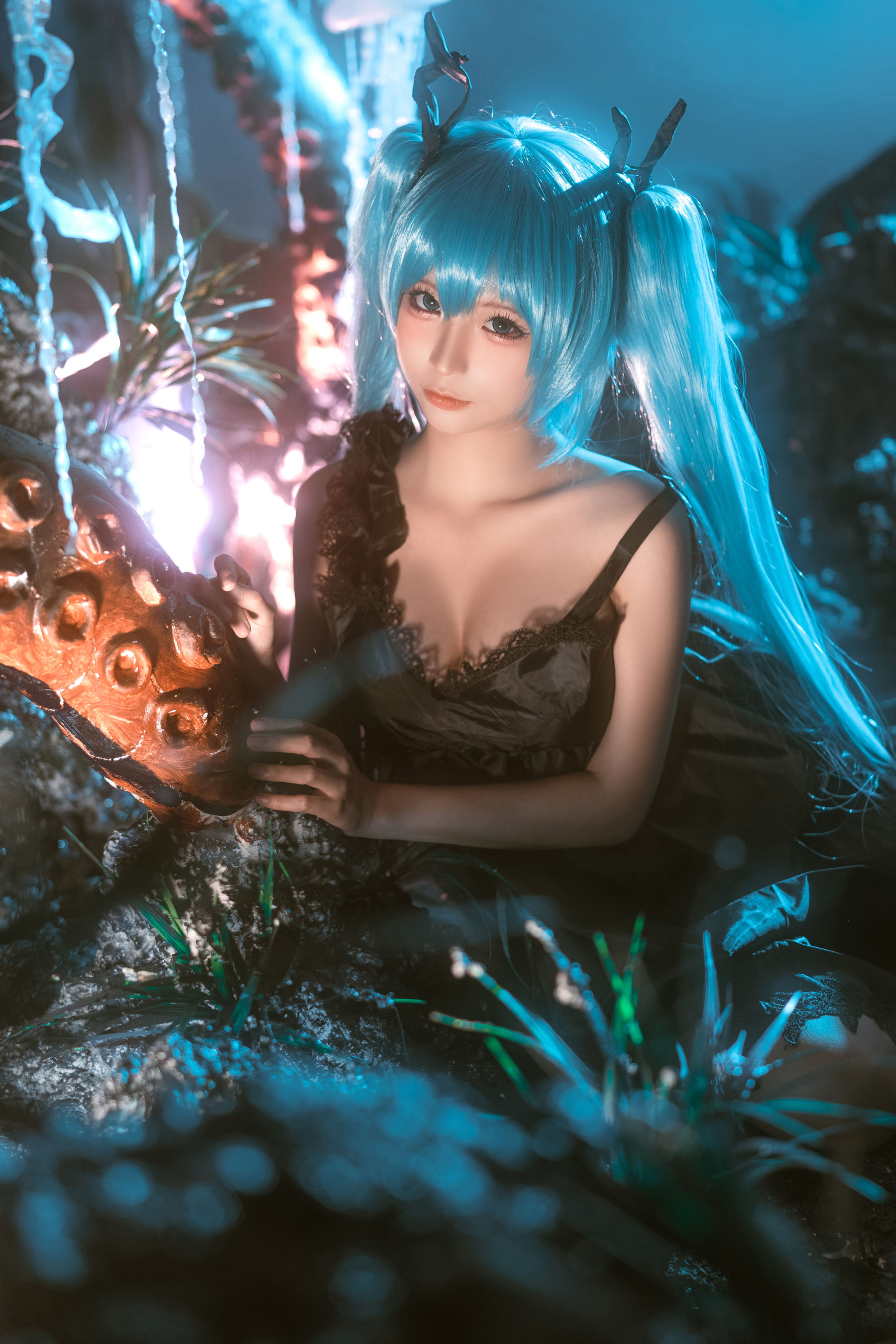 [福利COS] 动漫博主蠢沫沫 - 深海少女