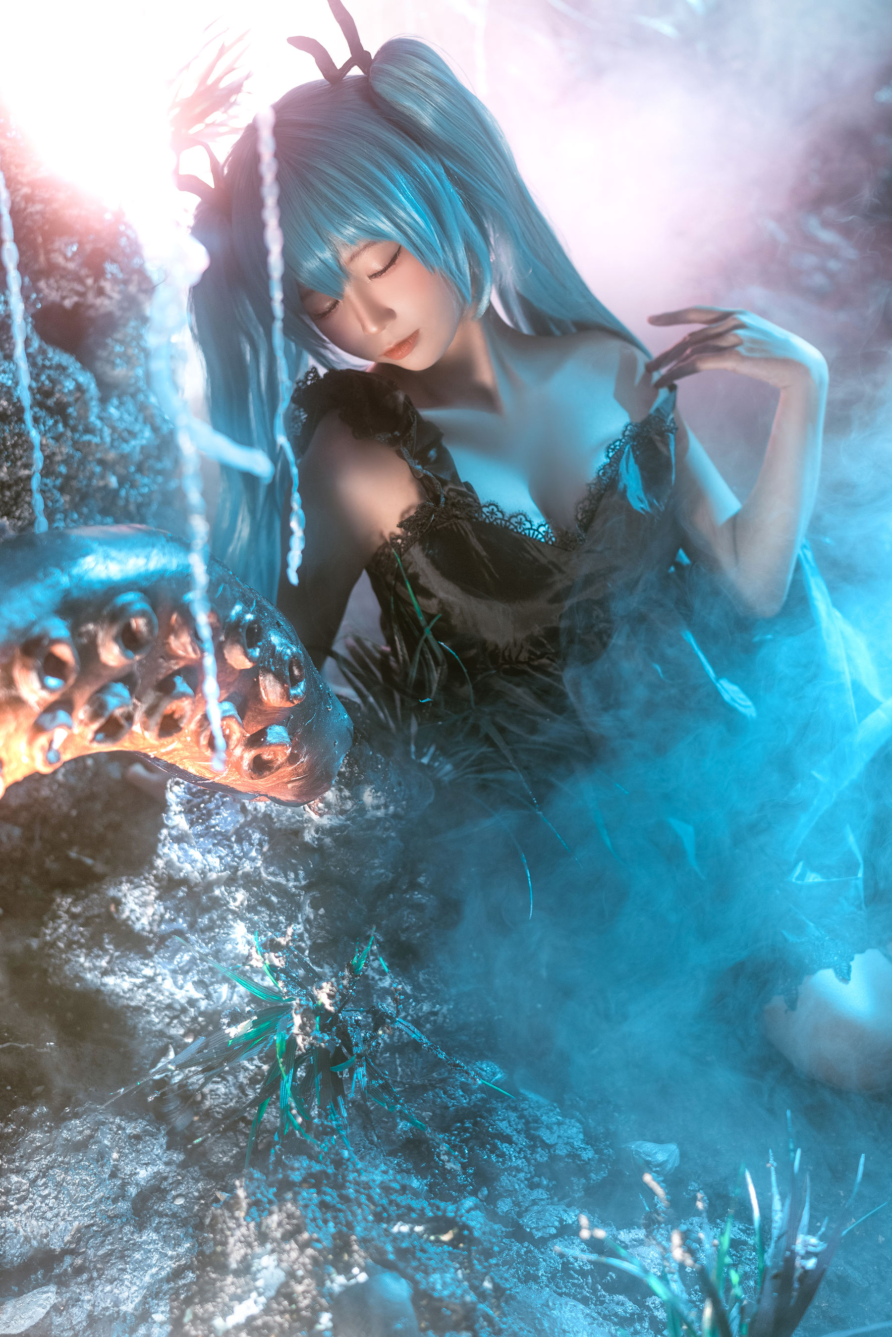 [福利COS] 动漫博主蠢沫沫 - 深海少女