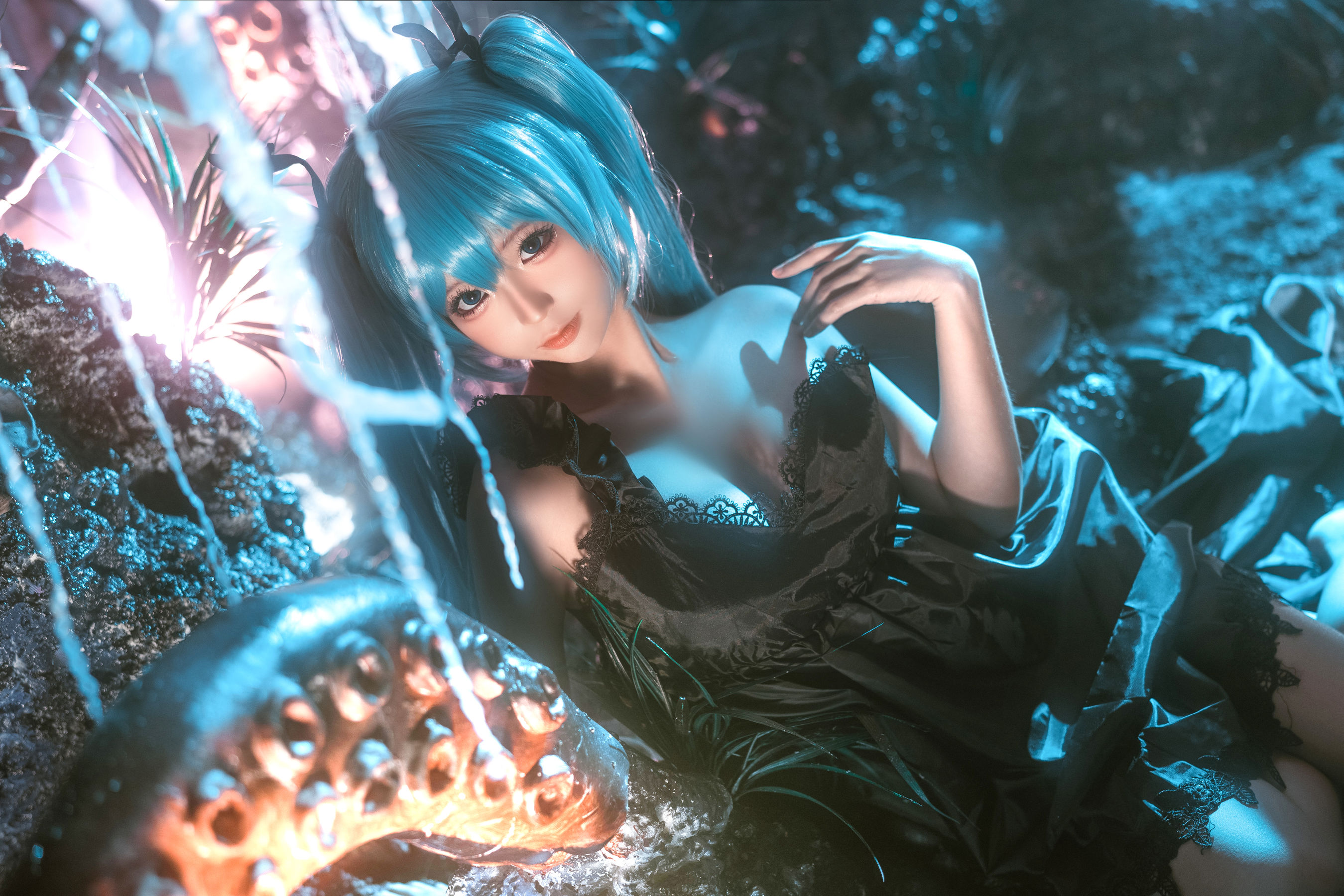 [福利COS] 动漫博主蠢沫沫 - 深海少女