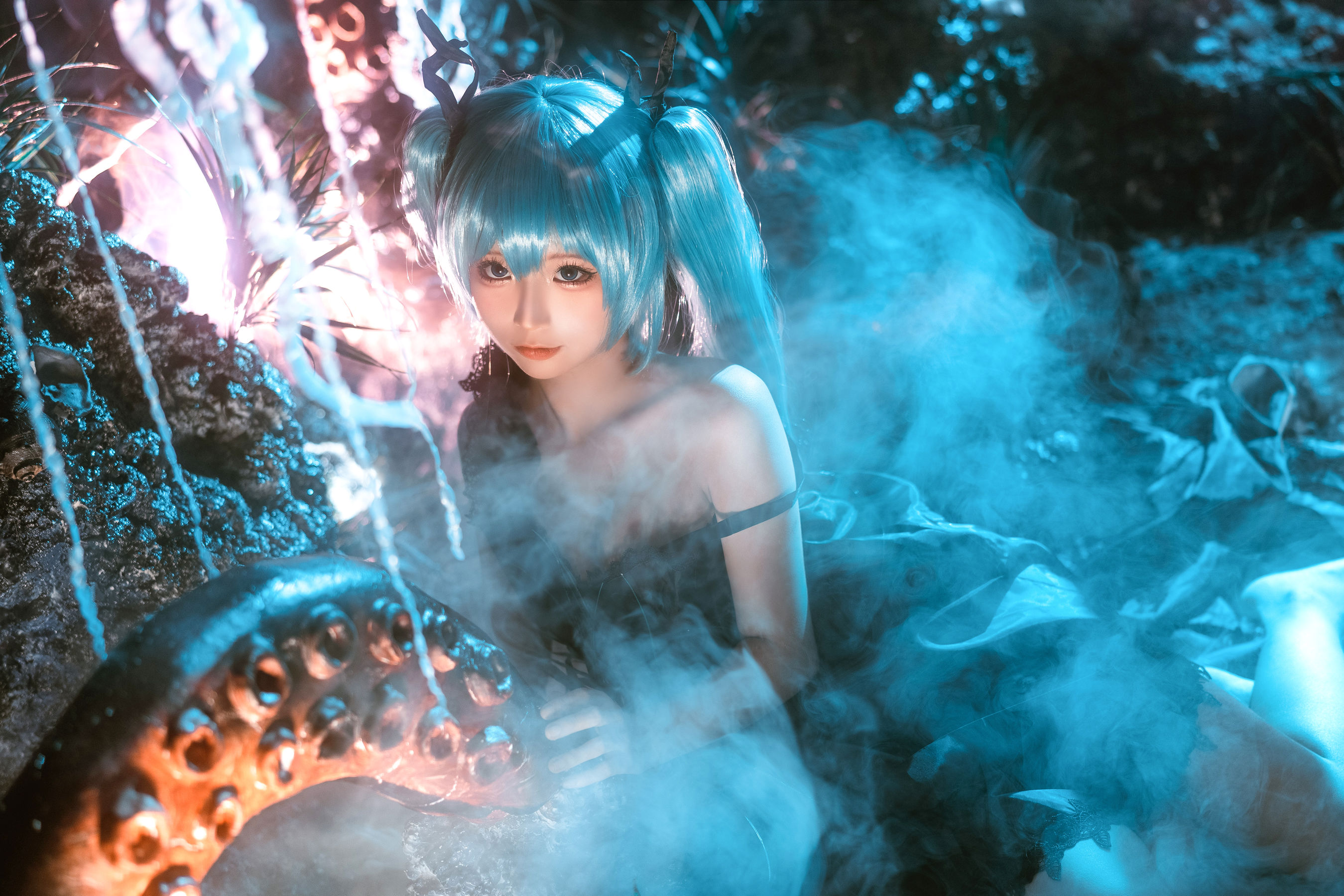 [福利COS] 动漫博主蠢沫沫 - 深海少女