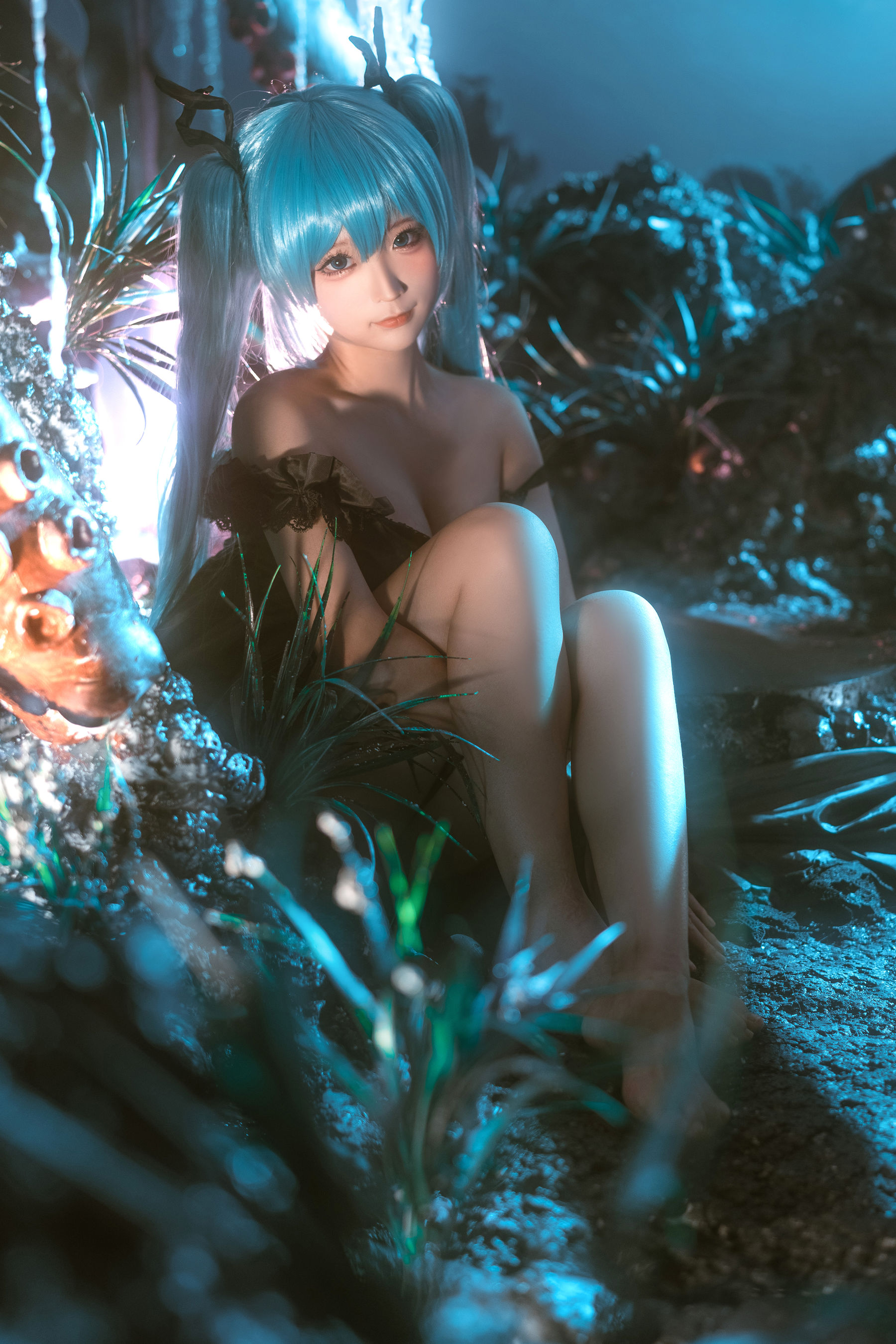 [福利COS] 动漫博主蠢沫沫 - 深海少女