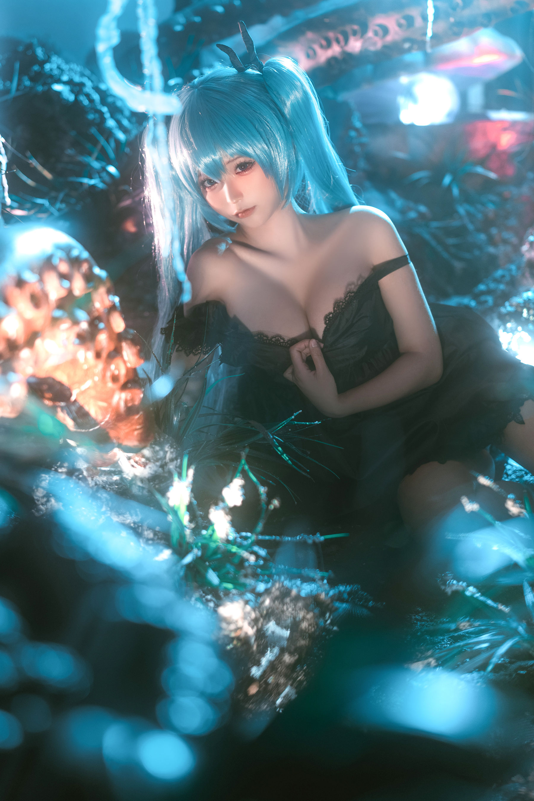 [福利COS] 动漫博主蠢沫沫 - 深海少女