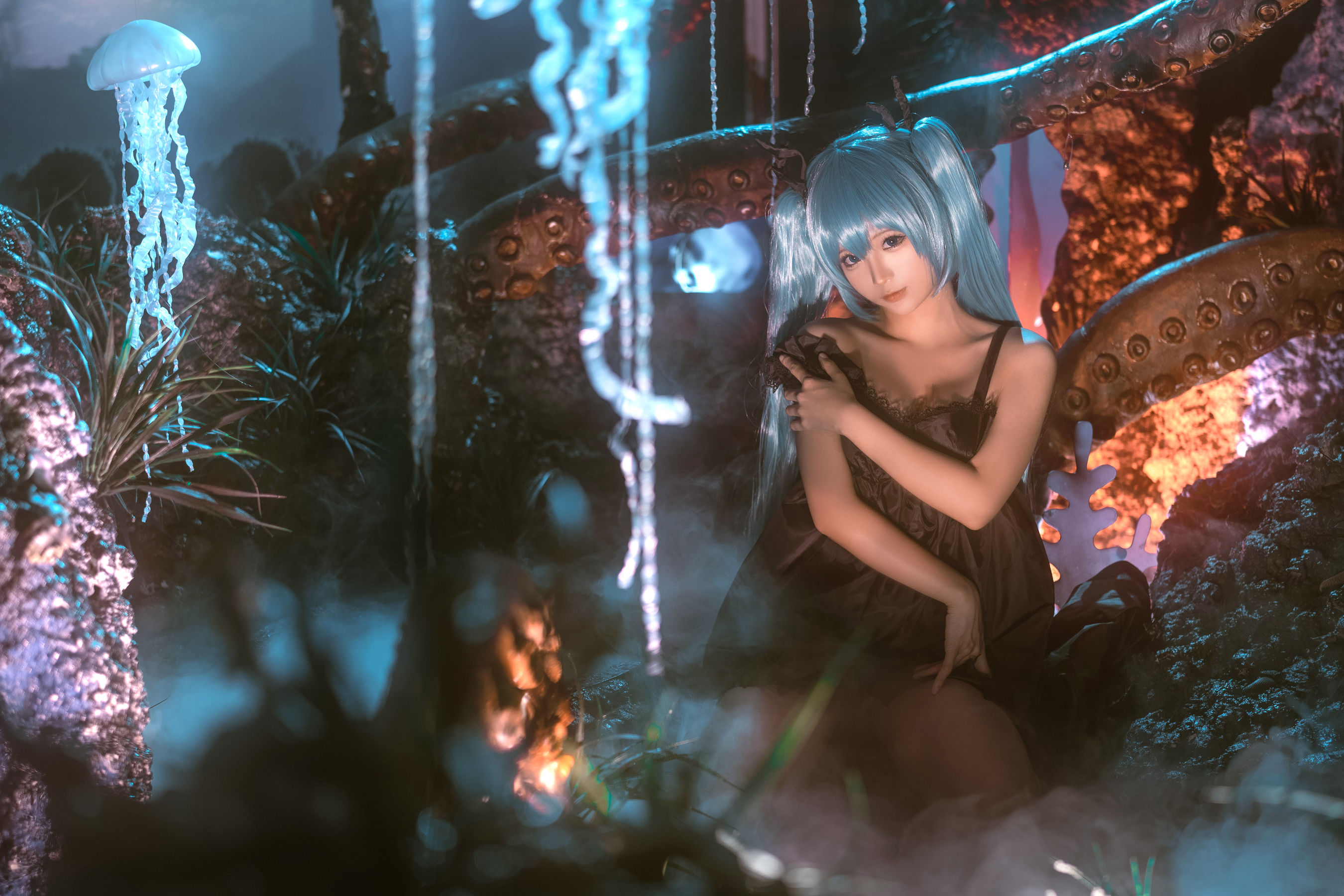 [福利COS] 动漫博主蠢沫沫 - 深海少女