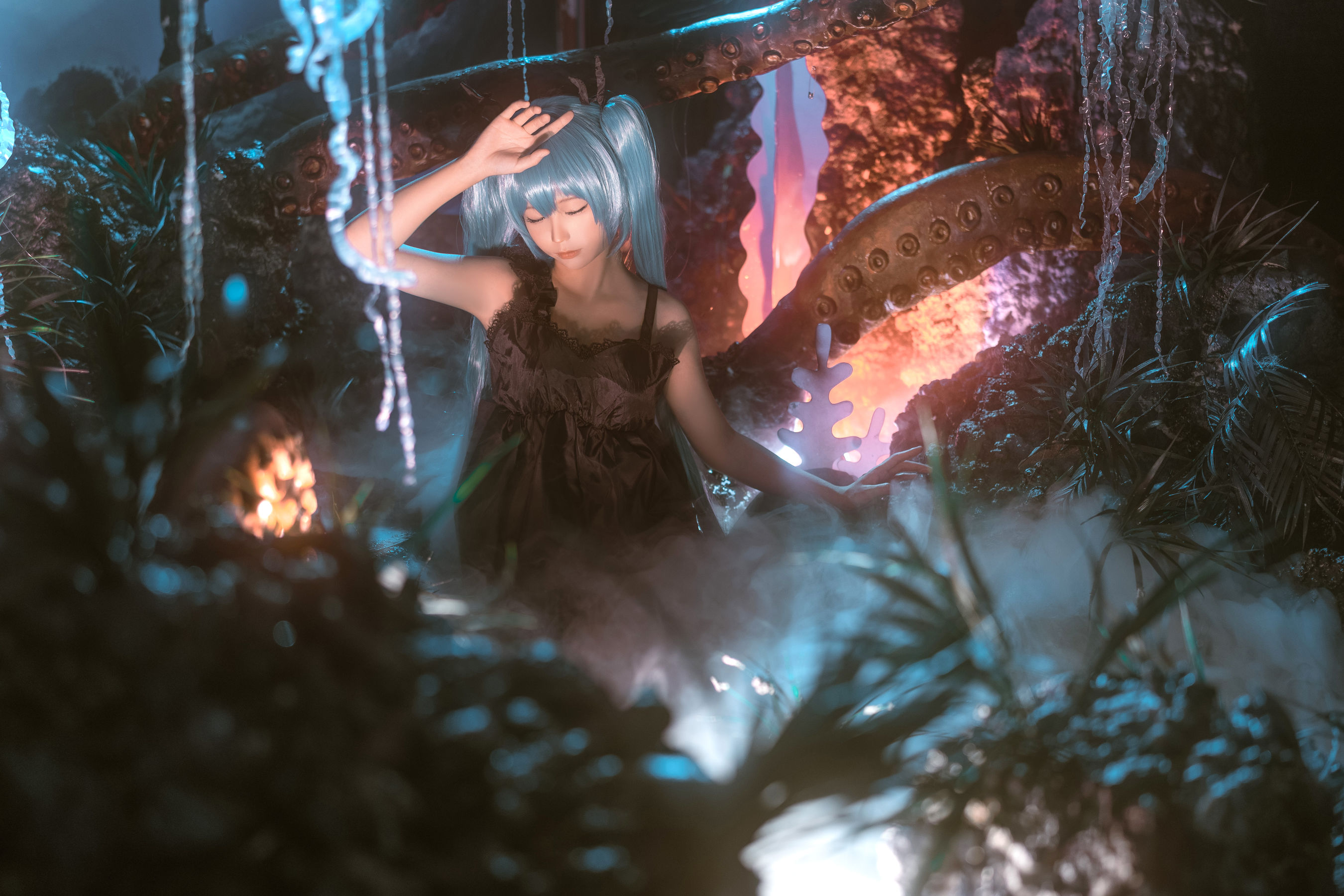 [福利COS] 动漫博主蠢沫沫 - 深海少女