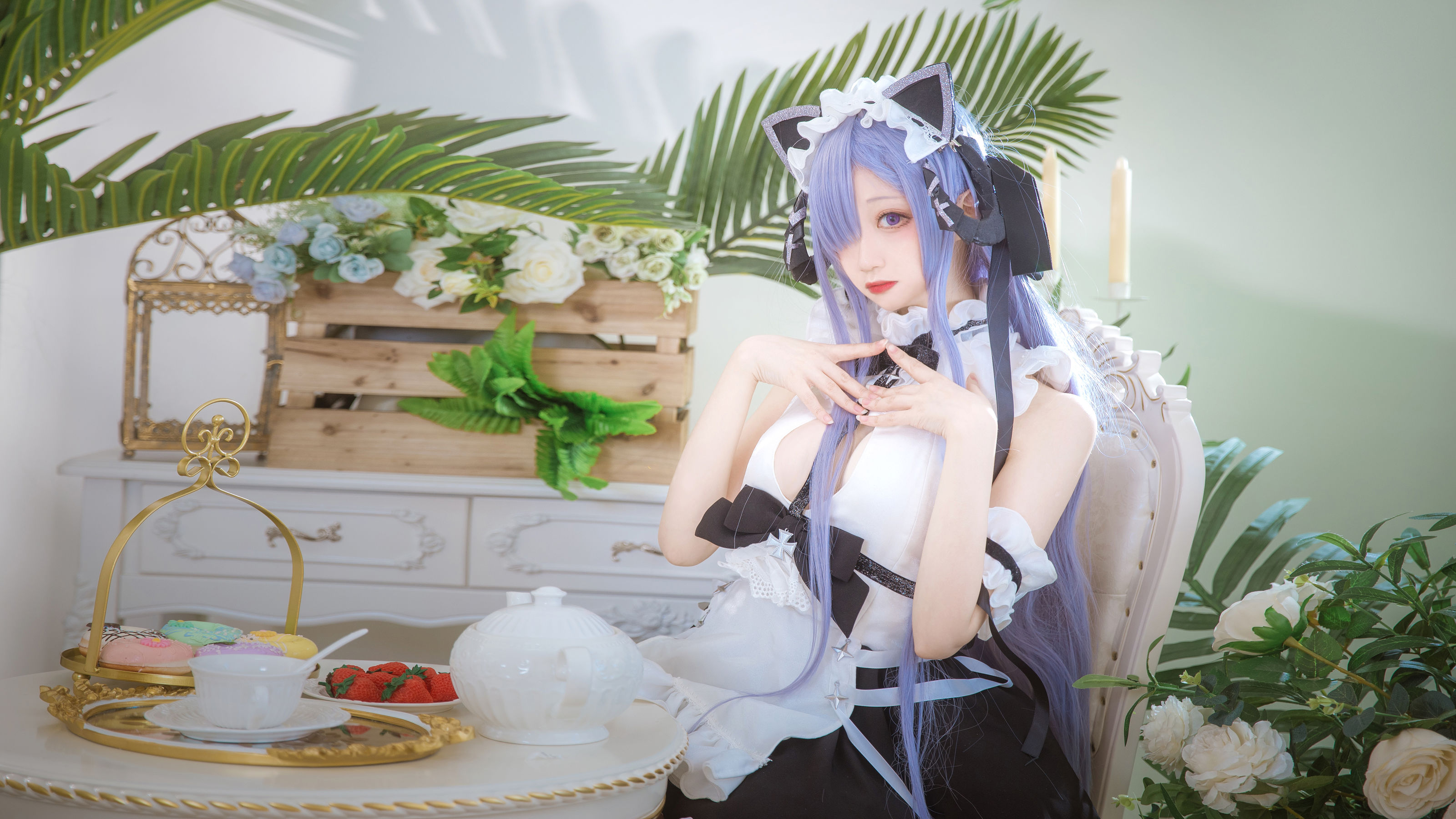 [福利COS] 小野寺地瓜 - 奥古斯特 女仆
