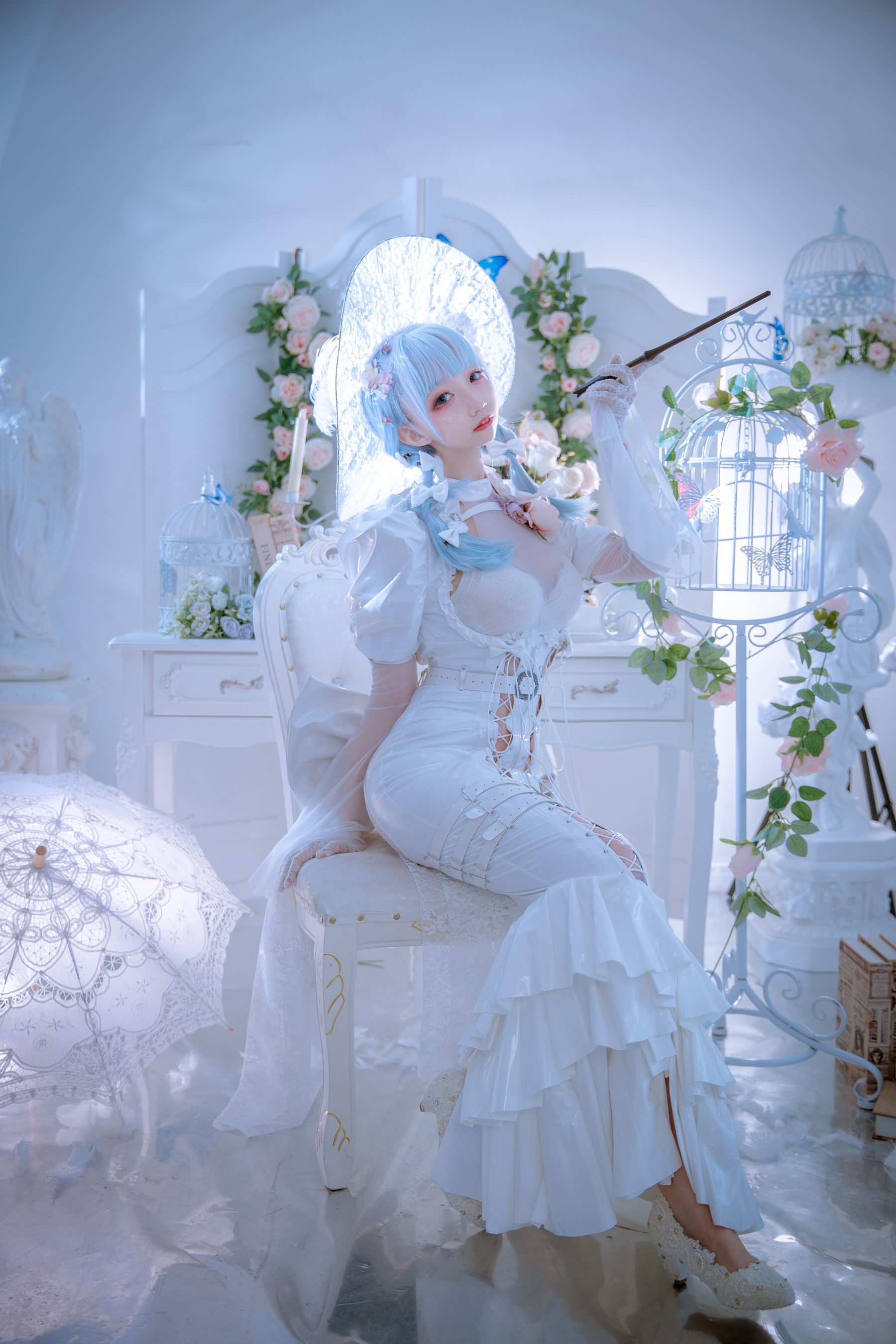 [福利COS] 小野寺地瓜 - 纯白魔女
