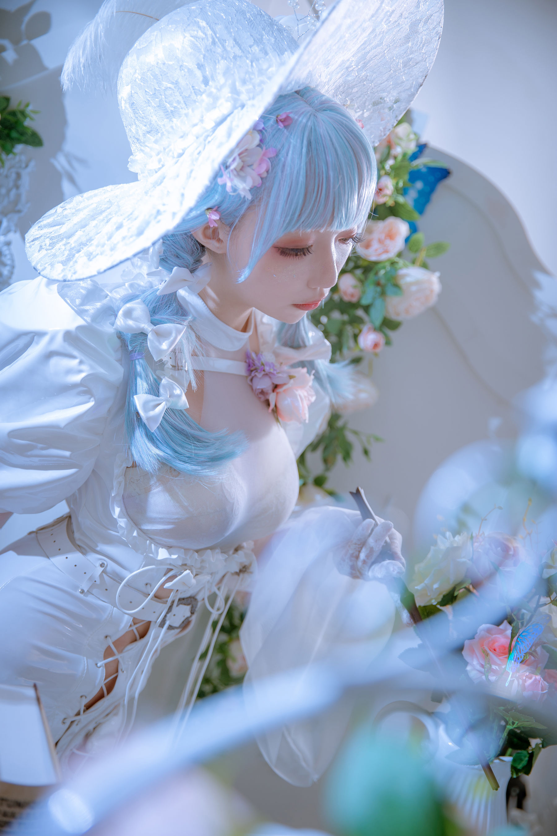 [福利COS] 小野寺地瓜 - 纯白魔女