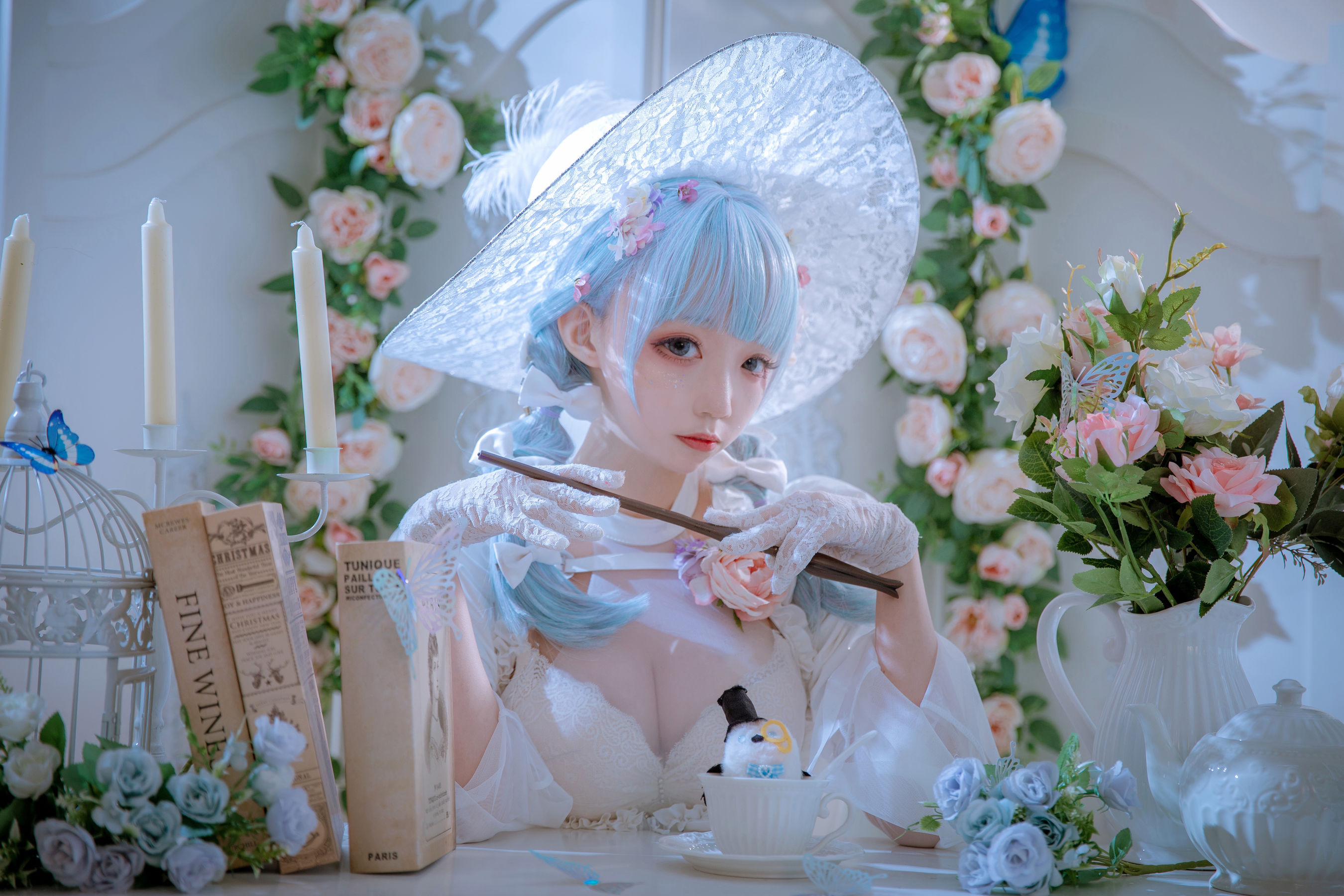 [福利COS] 小野寺地瓜 - 纯白魔女
