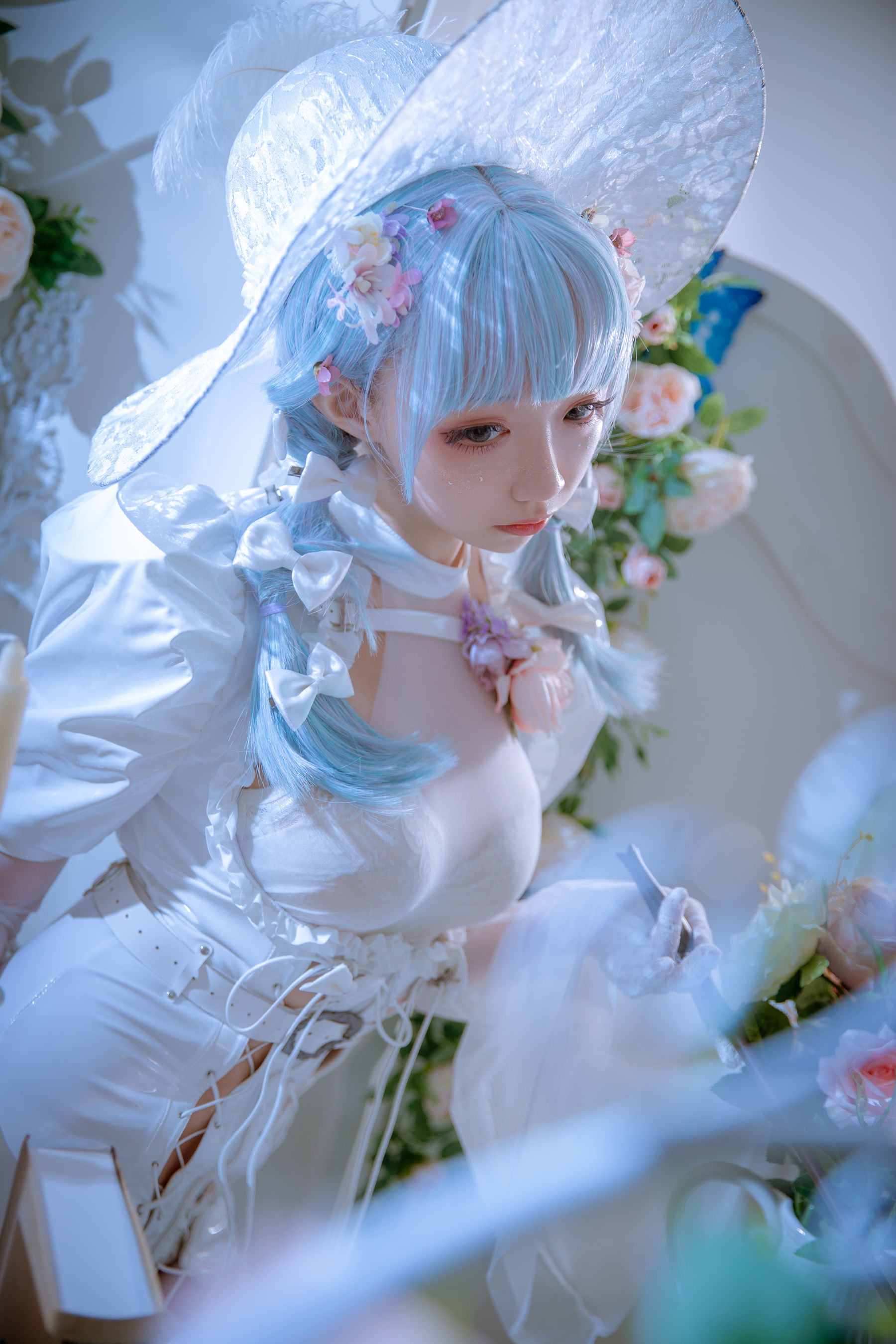 [福利COS] 小野寺地瓜 - 纯白魔女