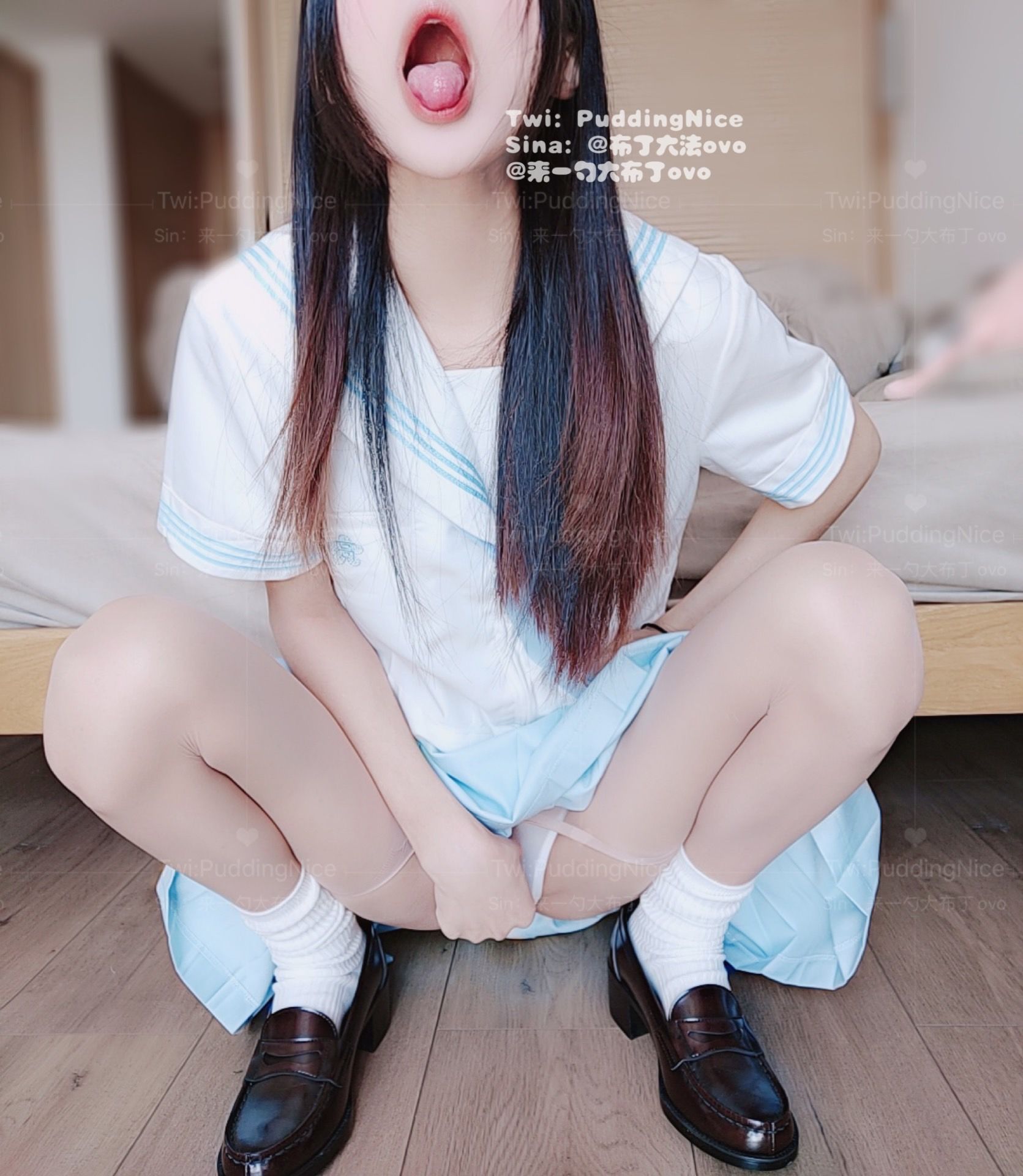 [福利COS] 布丁大法 -  JK肉丝