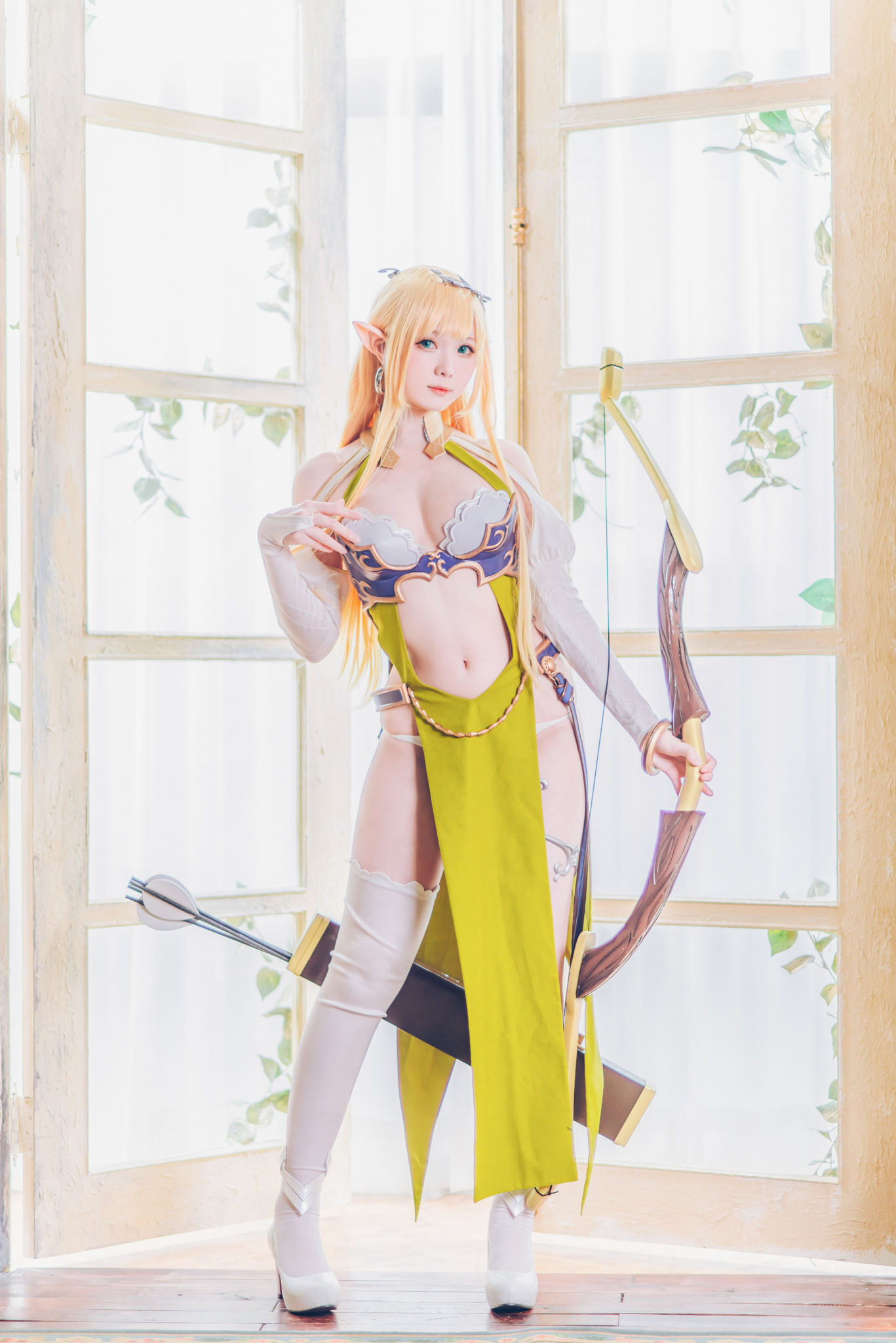 [福利COS] 微博妹纸霜月shimo - Elf Village