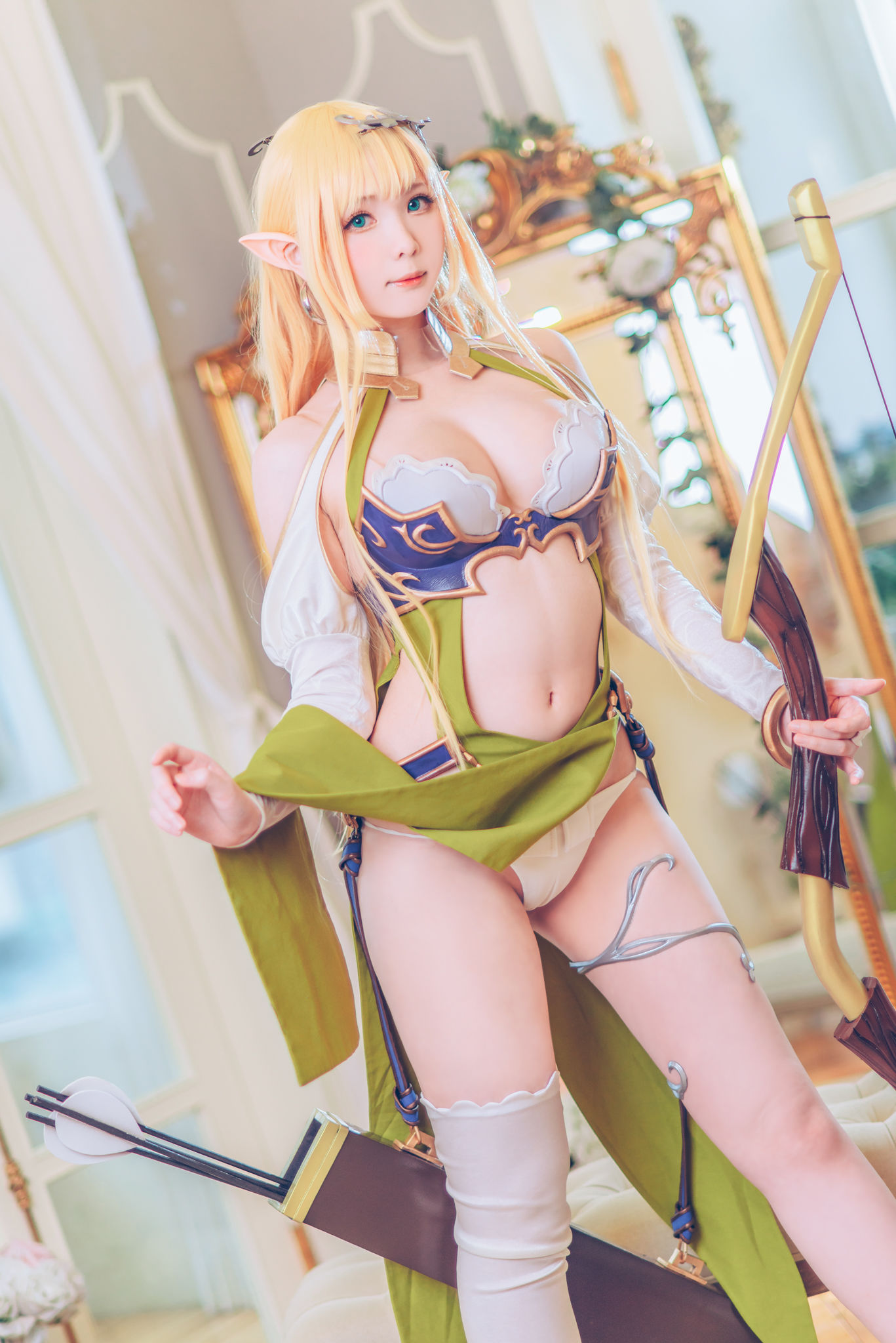 [福利COS] 微博妹纸霜月shimo - Elf Village
