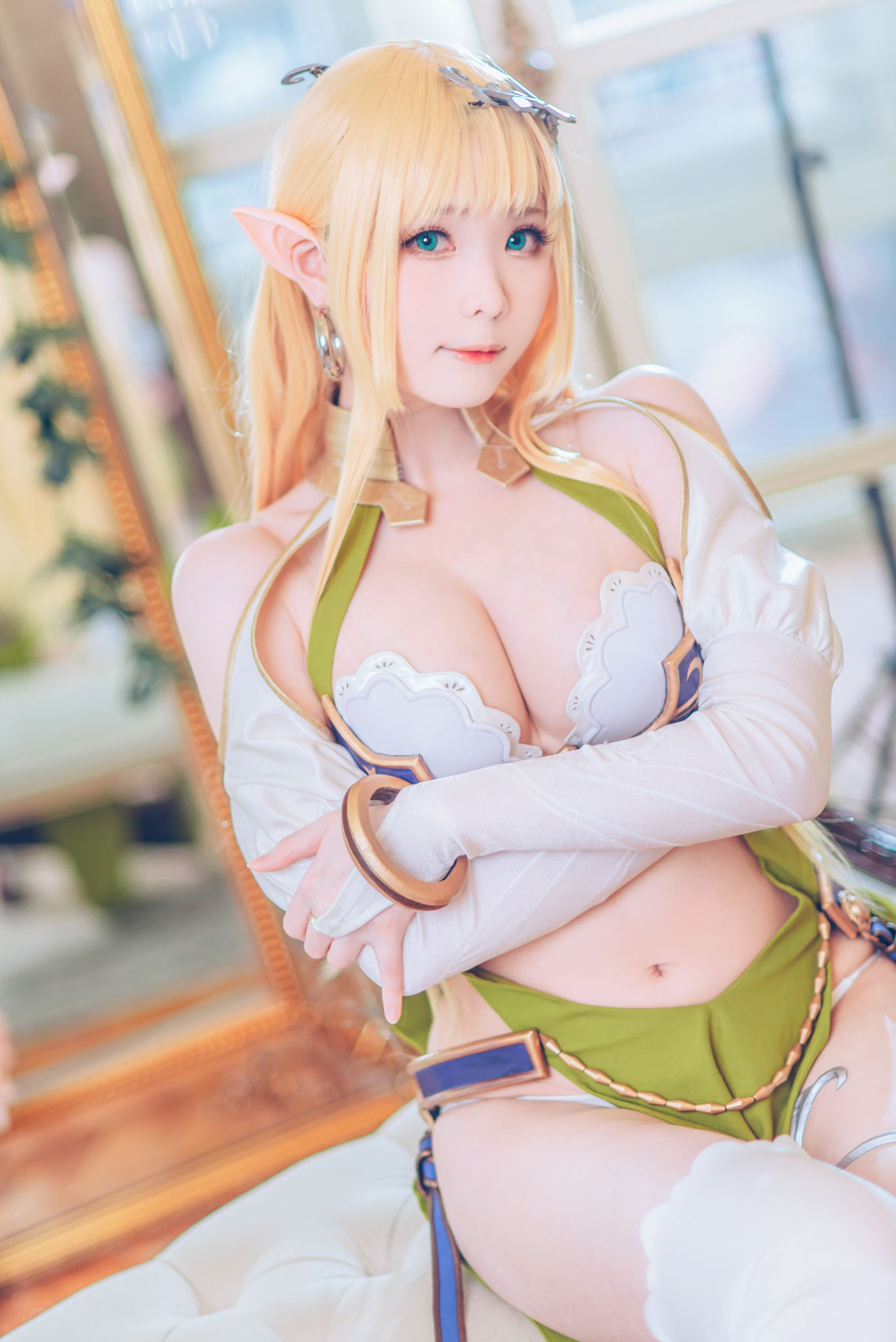 [福利COS] 微博妹纸霜月shimo - Elf Village