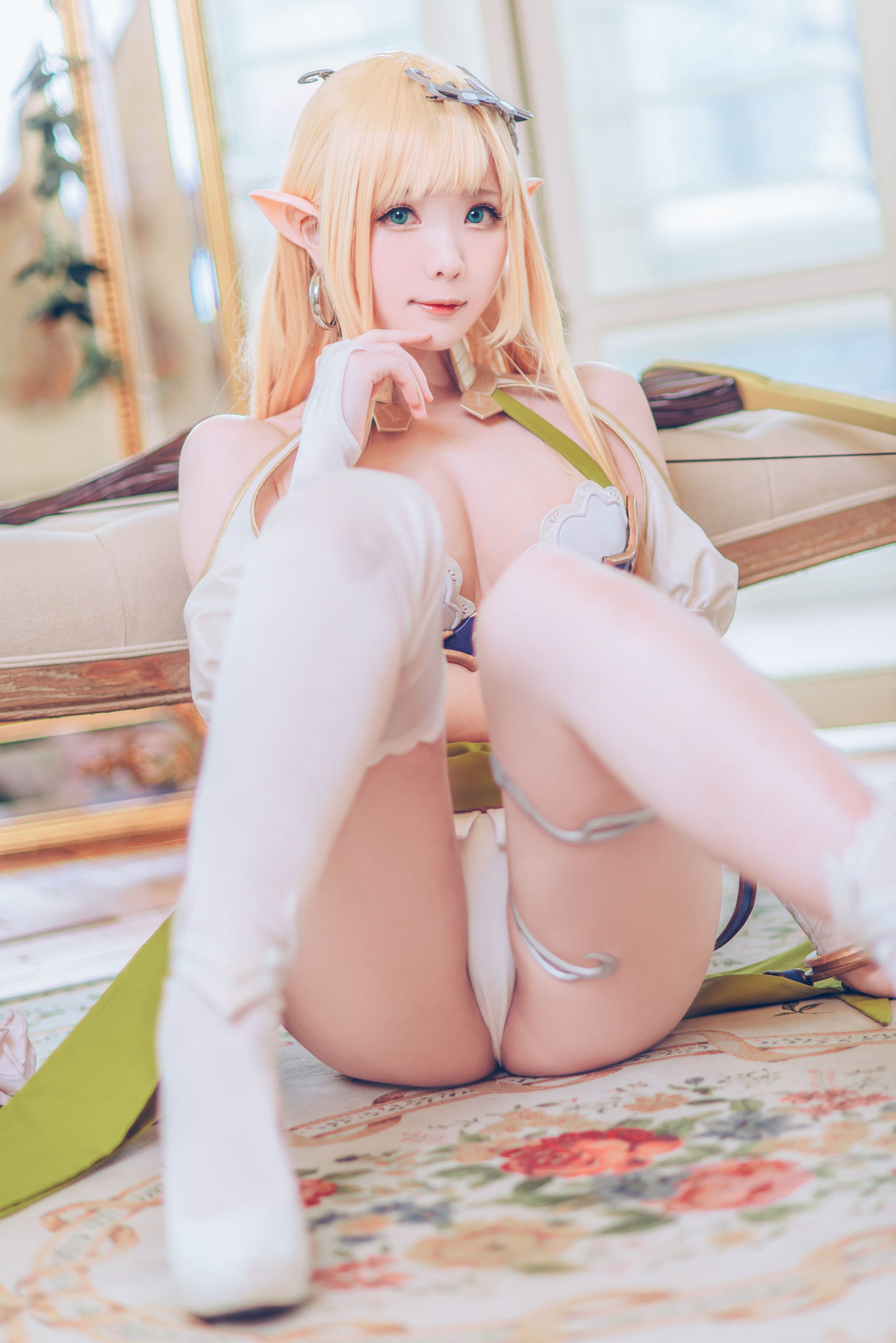 [福利COS] 微博妹纸霜月shimo - Elf Village