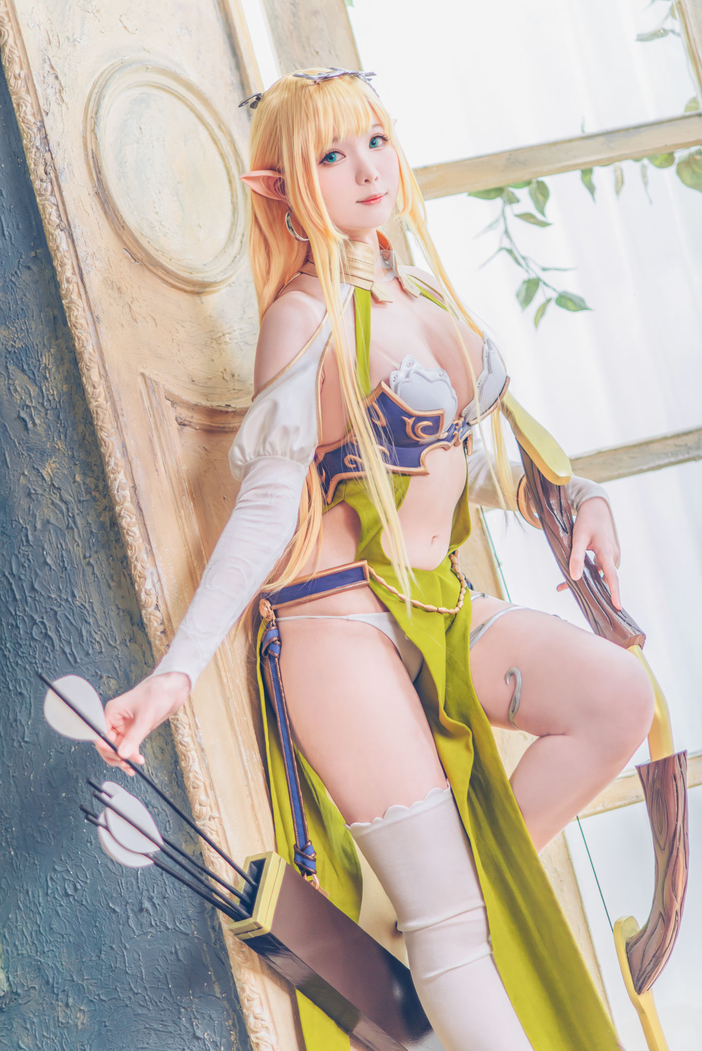 [福利COS] 微博妹纸霜月shimo - Elf Village
