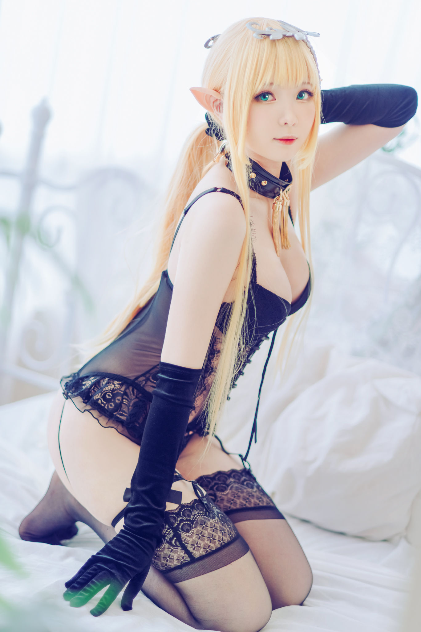 [福利COS] 微博妹纸霜月shimo - Elf Village